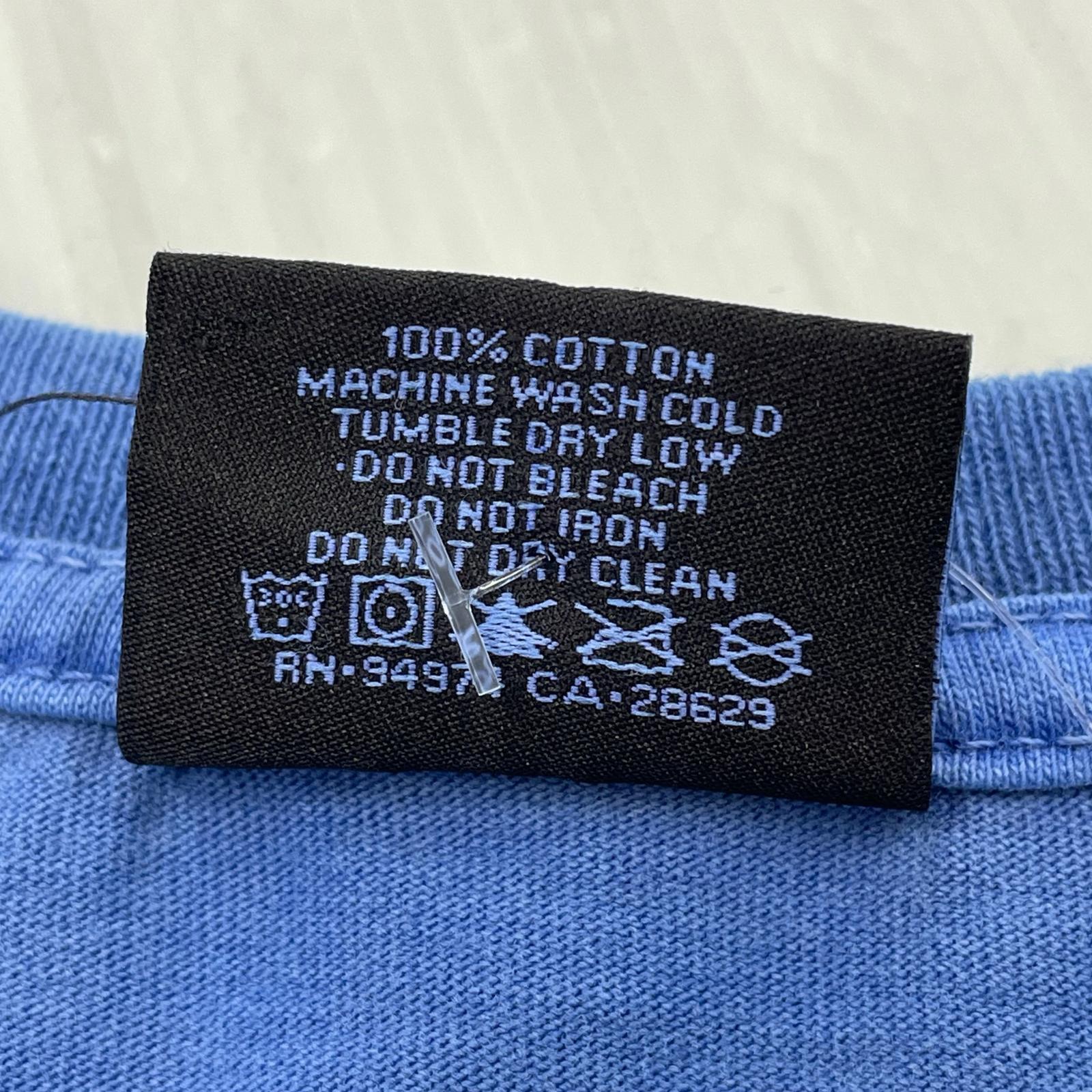 その他トップス STUSSY FIRE DRAGON PIG DYE Tシャ ブルー