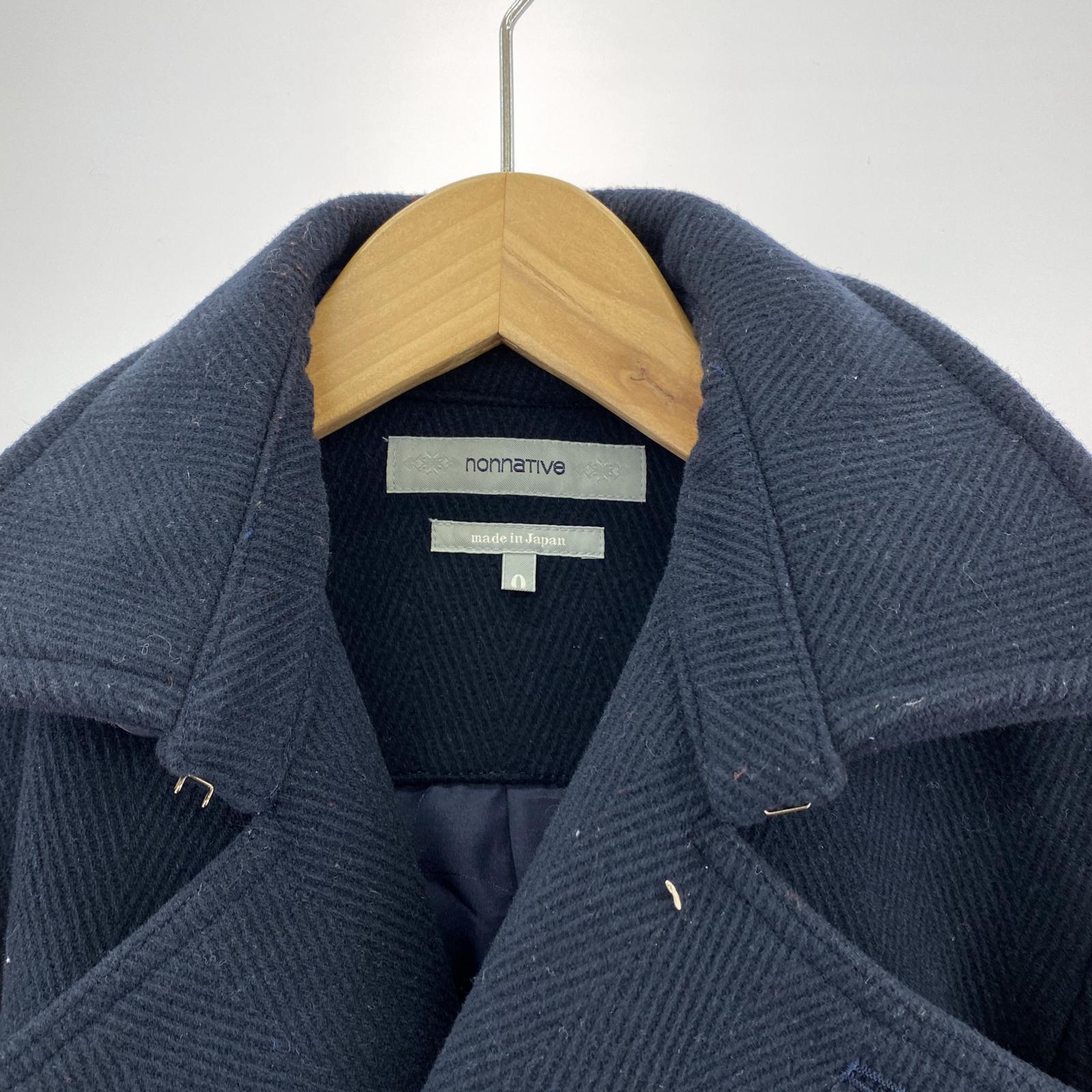 その他アウター nonnative Pコート 紺 ネイビー