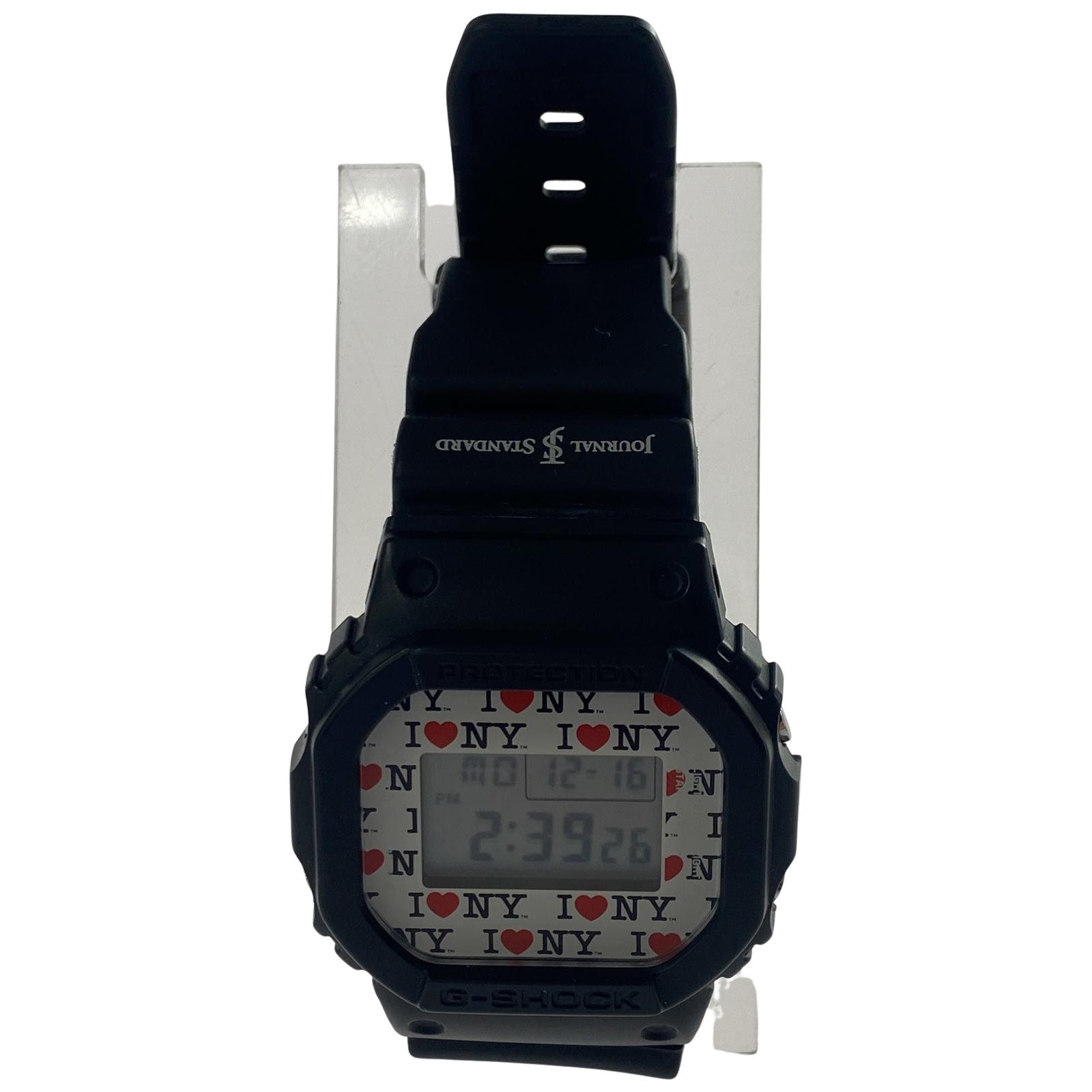 腕時計 G-SHOCK×DQM×JOURNAL STANDARD DW-5600VT I LOVE N.Y 腕時計 ブラック