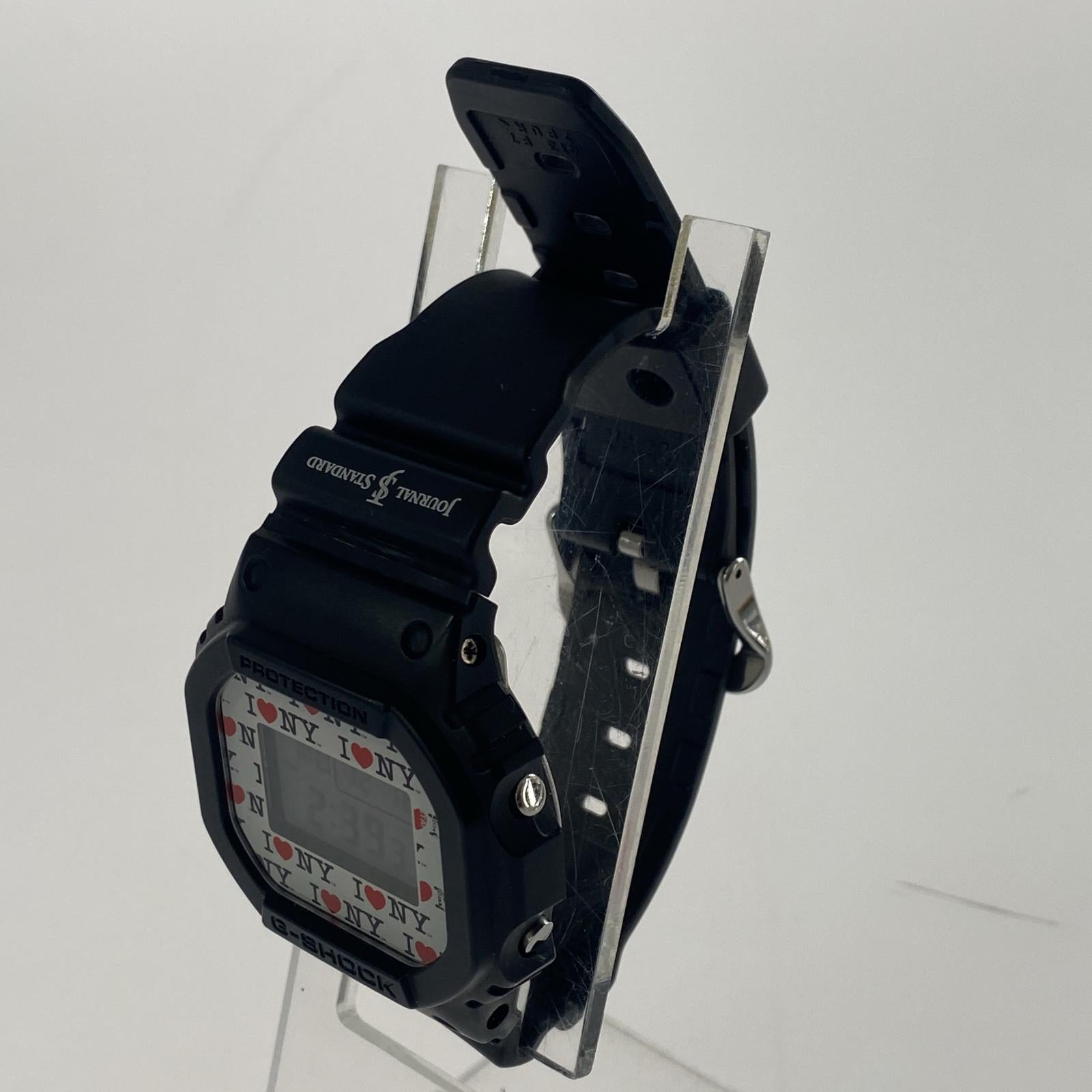 腕時計 G-SHOCK×DQM×JOURNAL STANDARD DW-5600VT I LOVE N.Y 腕時計 ブラック
