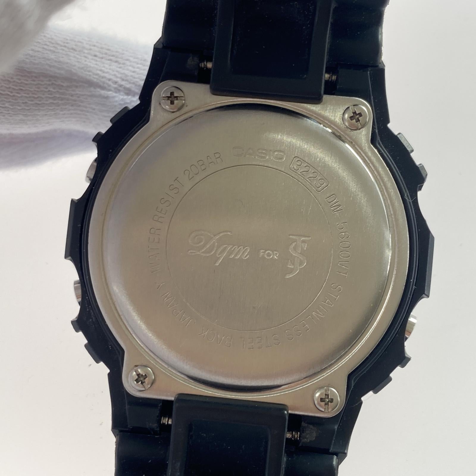 腕時計 G-SHOCK×DQM×JOURNAL STANDARD DW-5600VT I LOVE N.Y 腕時計 ブラック