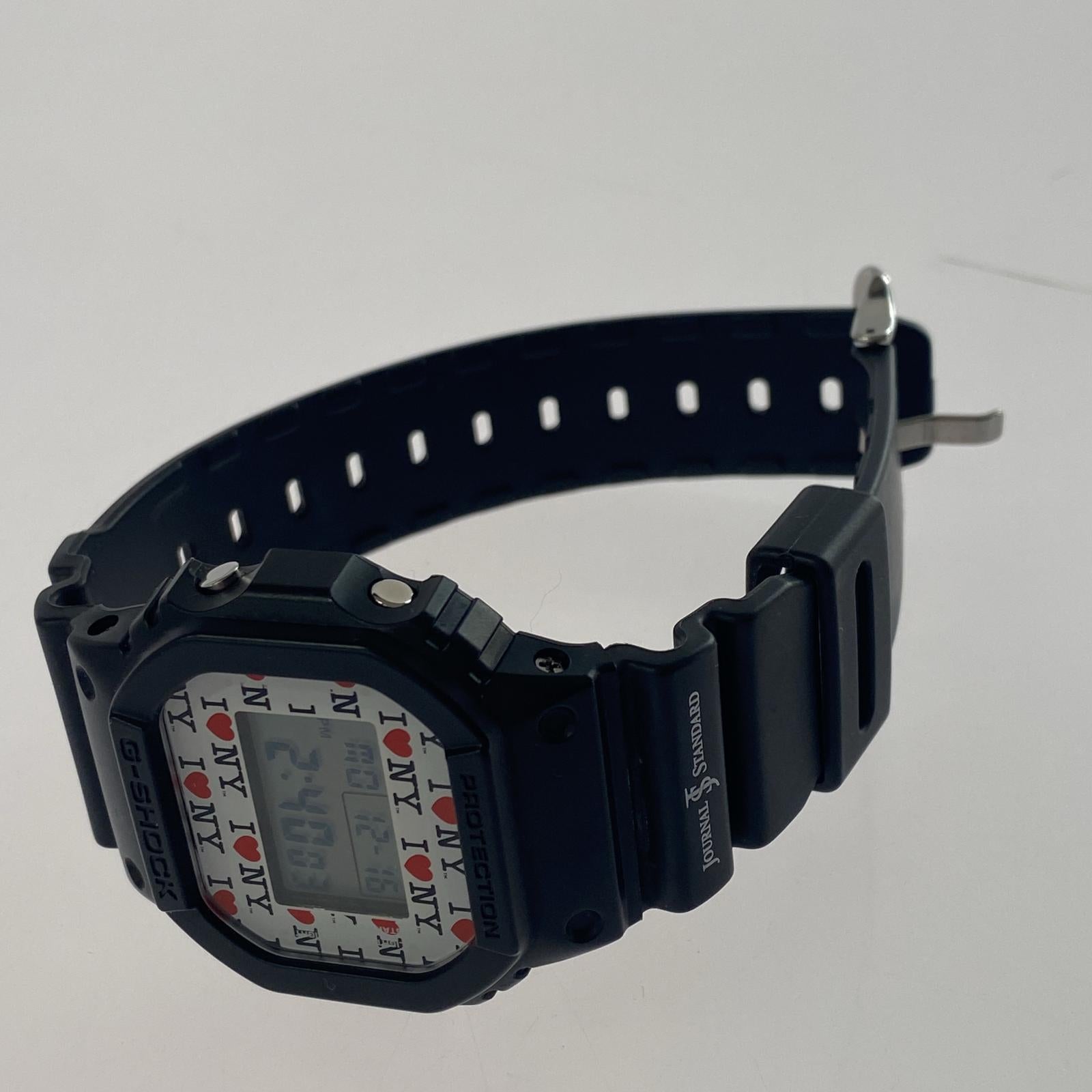 腕時計 G-SHOCK×DQM×JOURNAL STANDARD DW-5600VT I LOVE N.Y 腕時計 ブラック