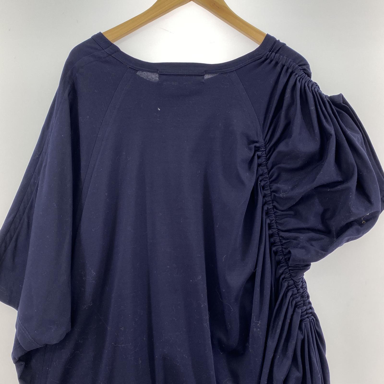 ワンピース ANREALAGE ANSEASON ワンピース 紺 ネイビー