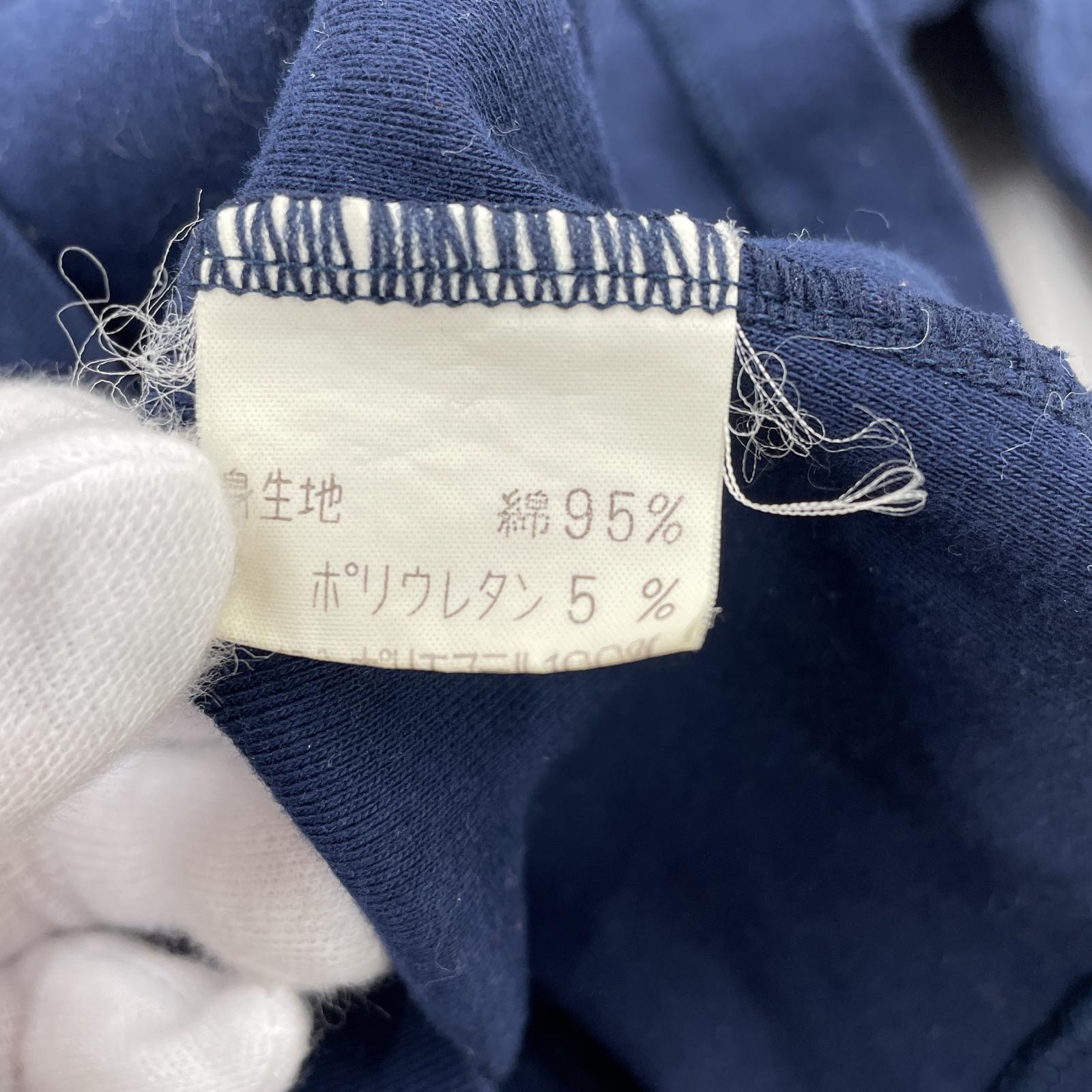 その他トップス 80-90s A STORE ROBOT 希少 フリルカットソー ネイビー