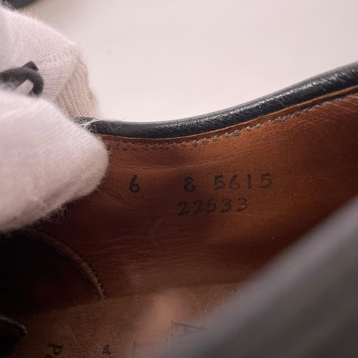 その他靴 Allen Edmonds 5615 PARK AVENUE ストレートチップレザーシューズ 6 ブラック