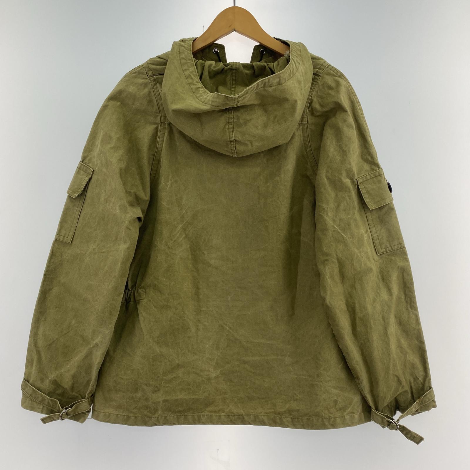 その他アウター VINTAGE ポーランド軍 編み上げ アノラックパーカー オリーブ系