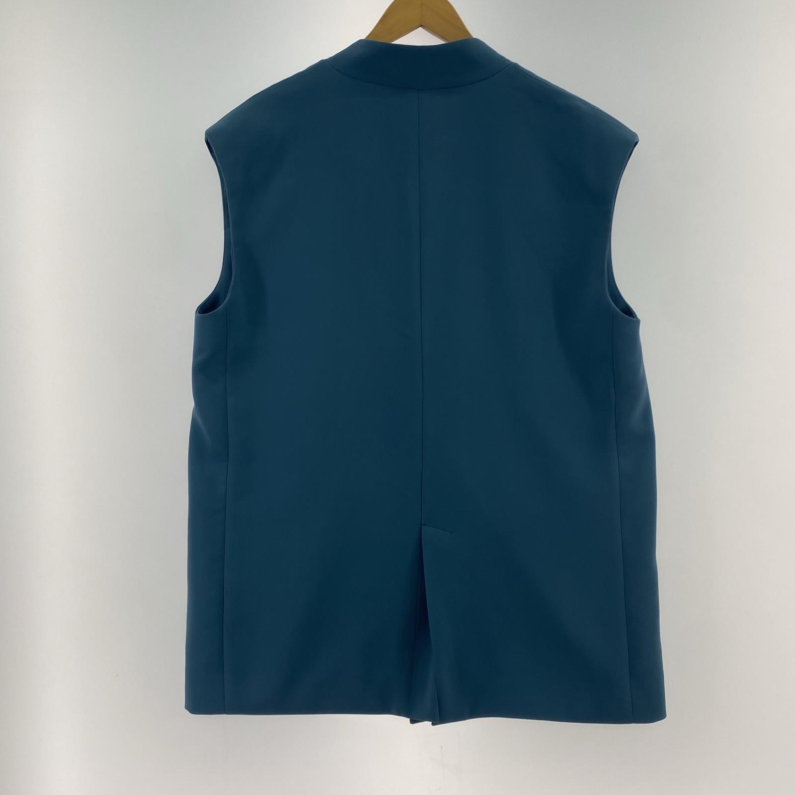 その他トップス AMERI OTONA WRAP VEST M M ブルー