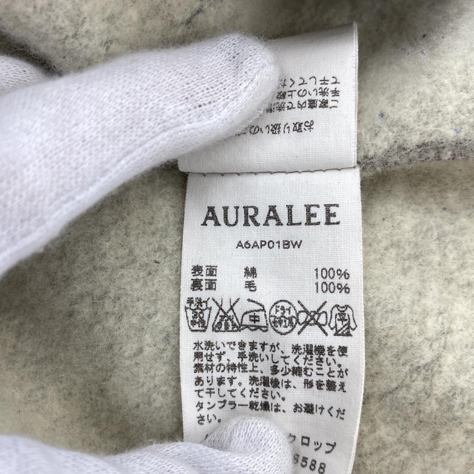 その他トップス AURALEE クルーネックスウェット グレー