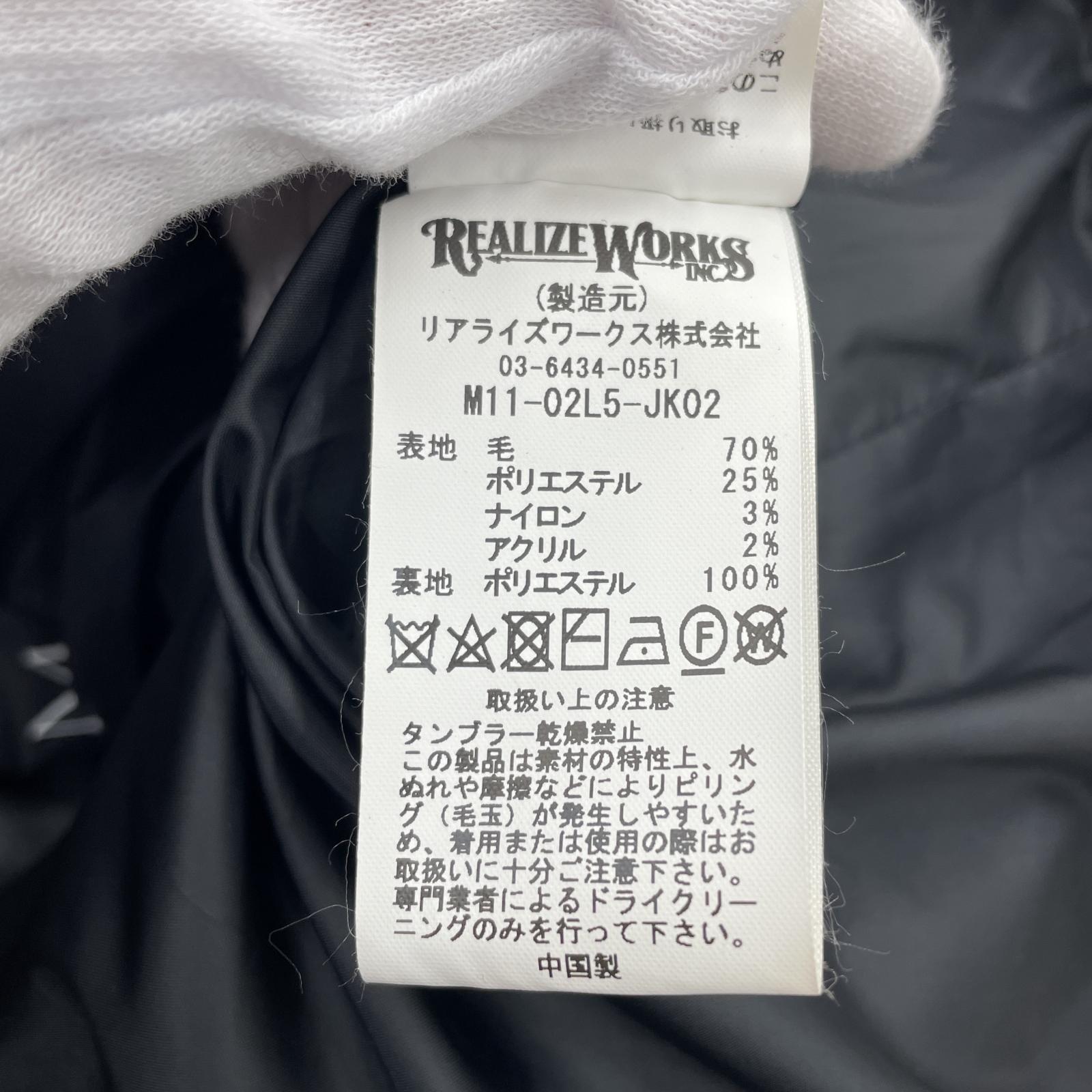 その他アウター MSML WOOL CHECK COAT L