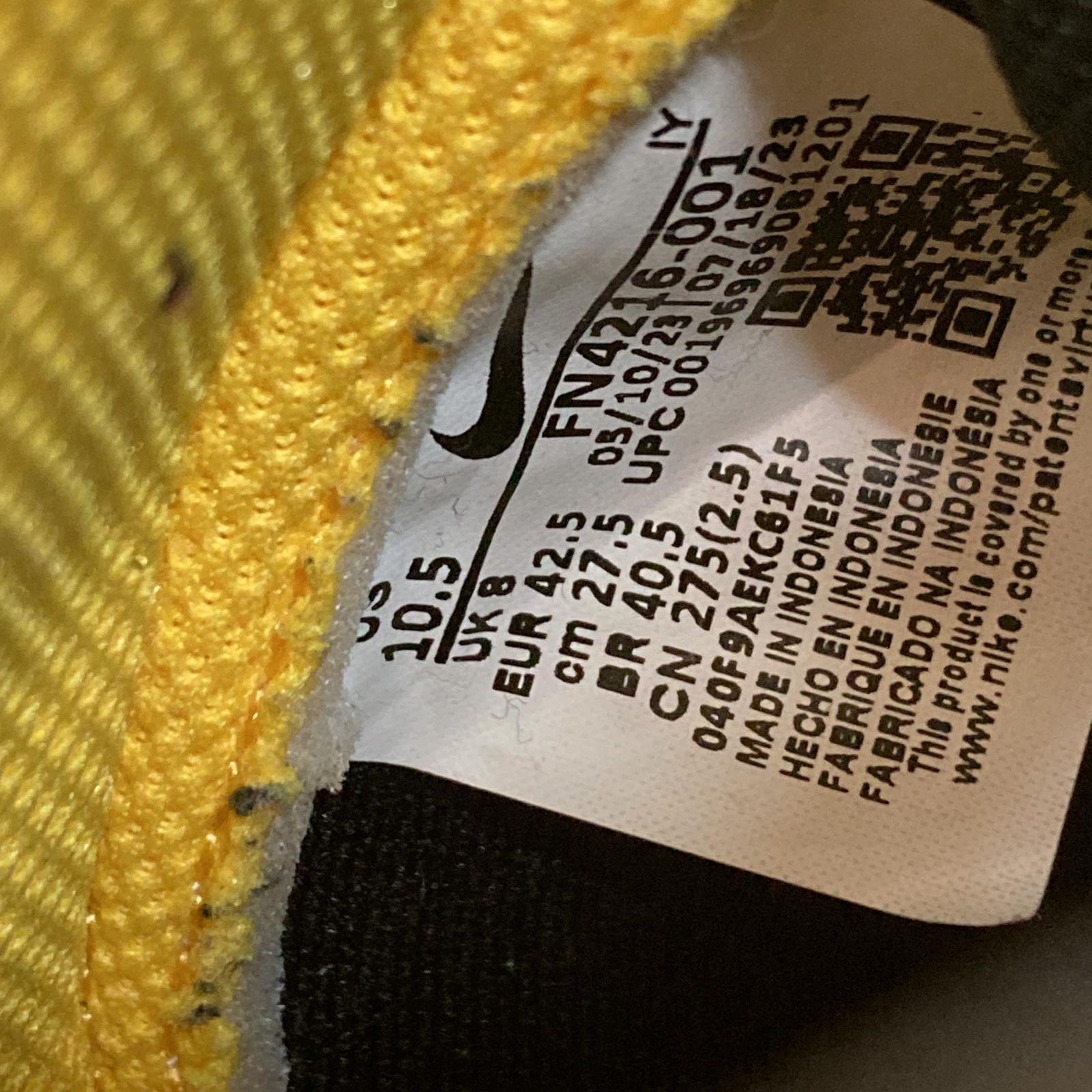 スニーカー NIKE/Dunk High Satin Goldenrod/27cm 27.5cm (US9 1/2 UK9 EU45)