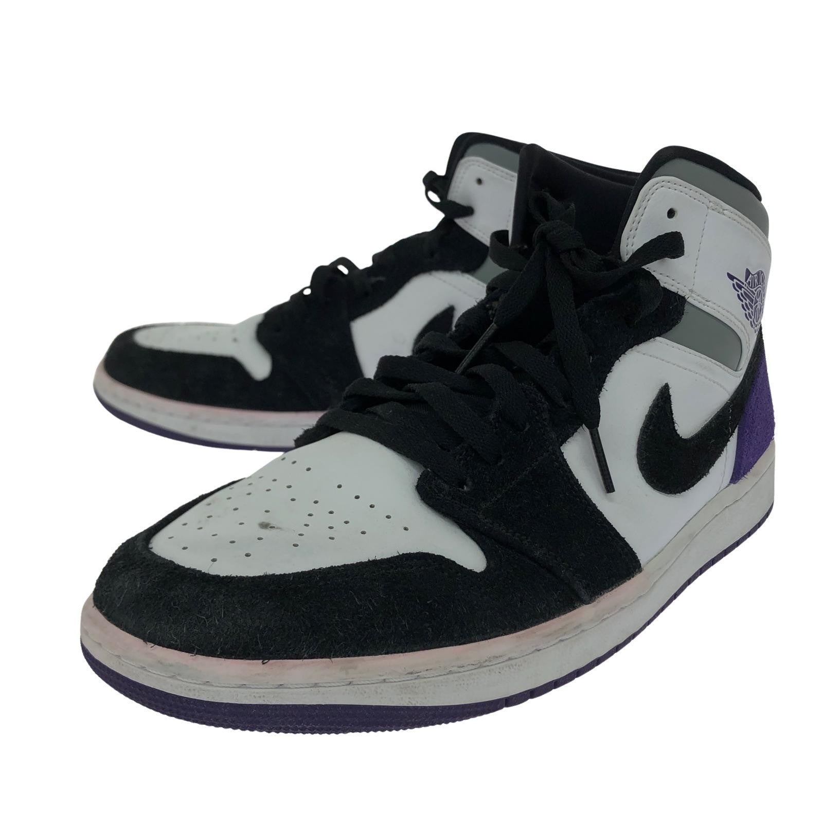 スニーカー NIKE AIR JORDAN 1 MID SE COURT PURPLE (29.0) 29cm (US11 UK10 1/2 EU48)