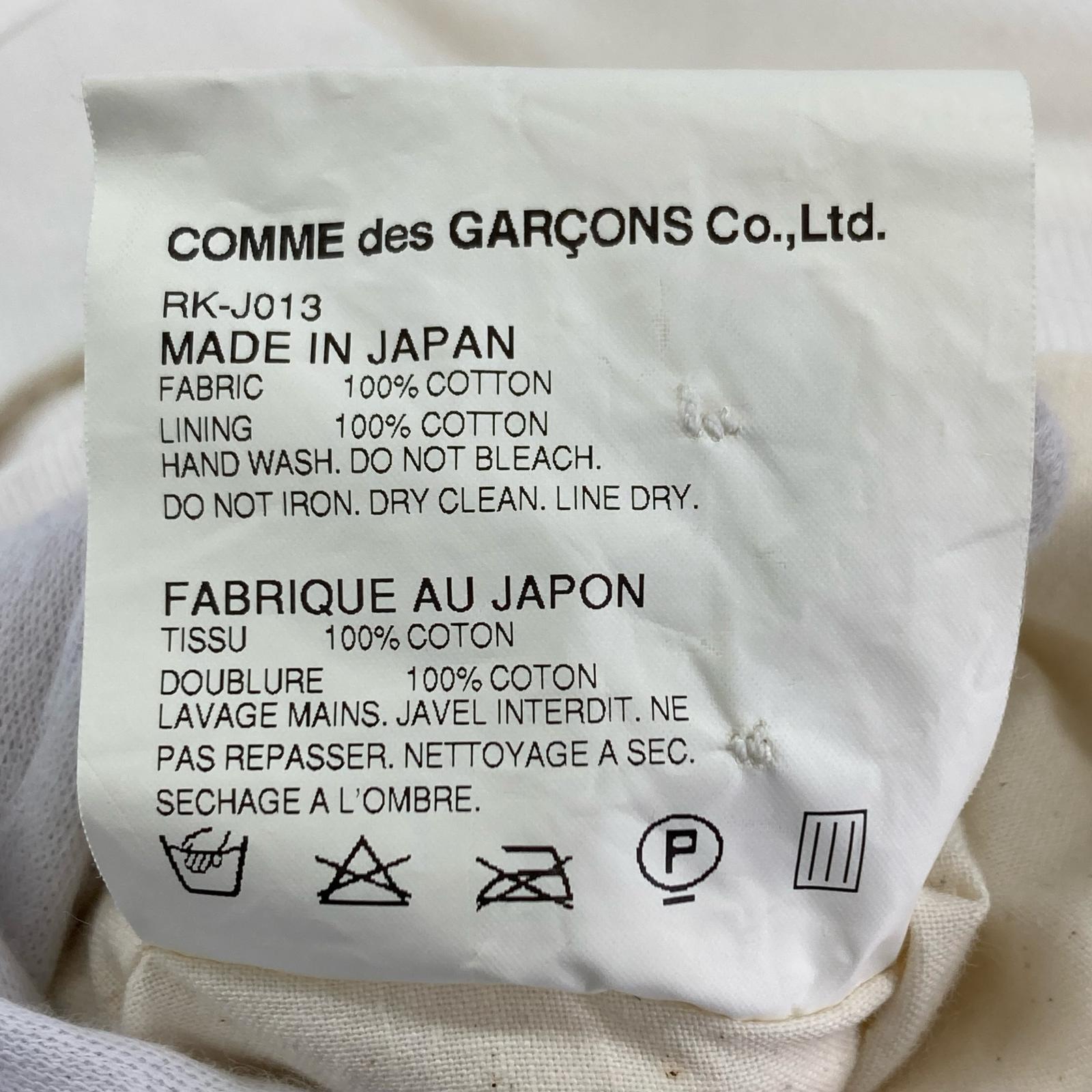その他アウター COMME des GARCONS テーラード 白 S ホワイト