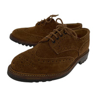 ブーツ Tricker's/ウイングチップローファー ブラウン