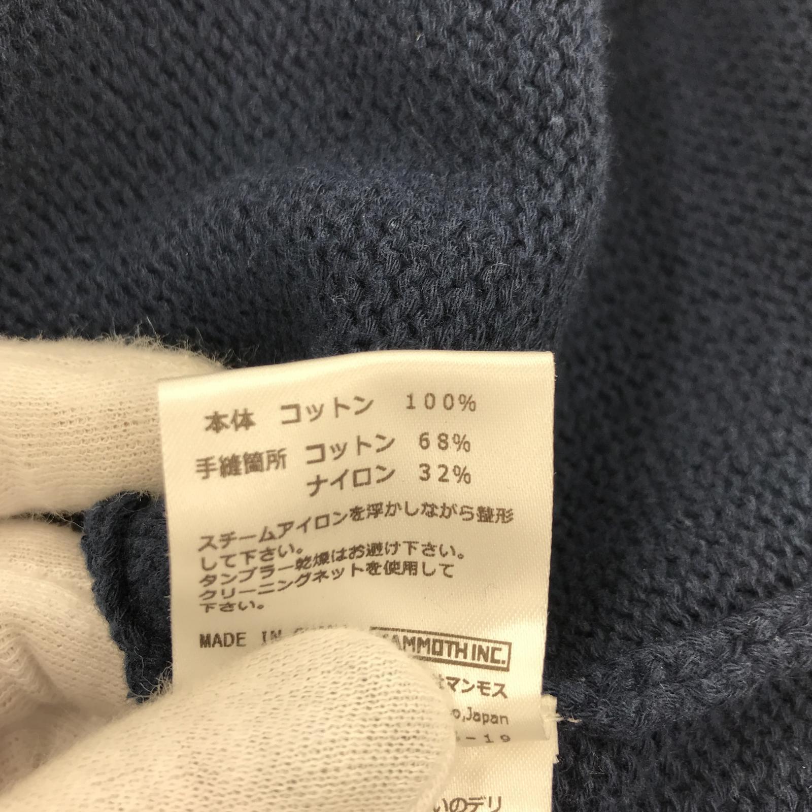 その他トップス ROTOL 1LDK別注 FRANKEN CREW NECK KNIT コットンニット 2 ネイビー 3 ネイビー