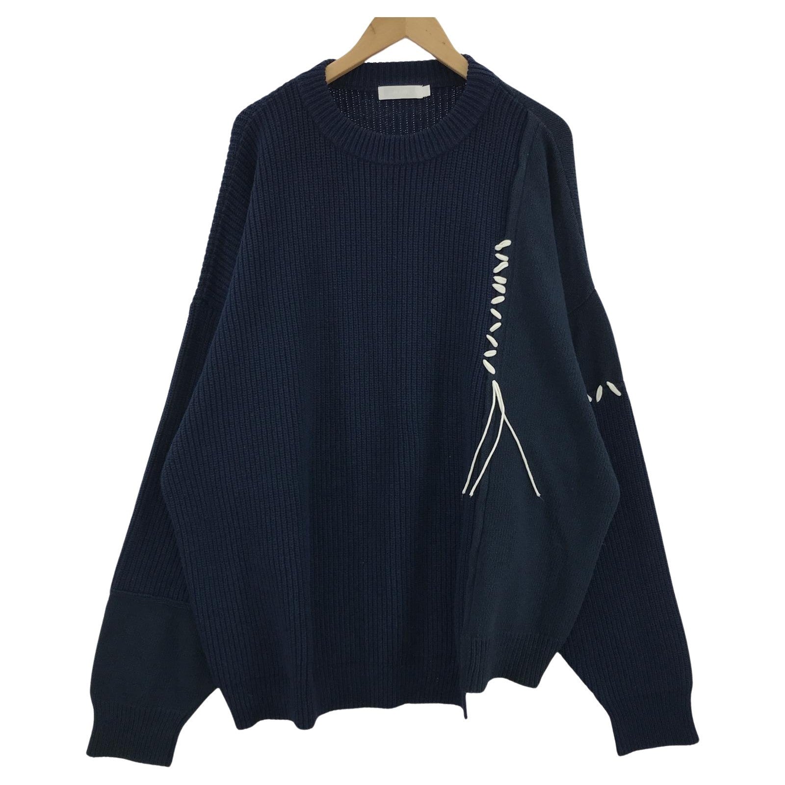 その他トップス ROTOL 1LDK別注 FRANKEN CREW NECK KNIT コットンニット 2 ネイビー 3 ネイビー