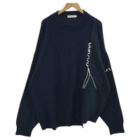 その他トップス ROTOL 1LDK別注 FRANKEN CREW NECK KNIT コットンニット 2 ネイビー 3 ネイビー