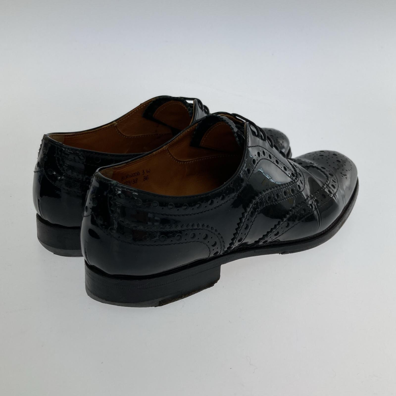 その他靴 Church's Burwood 3 W パテントレザーシューズ ブラック (36) 36 ブラック