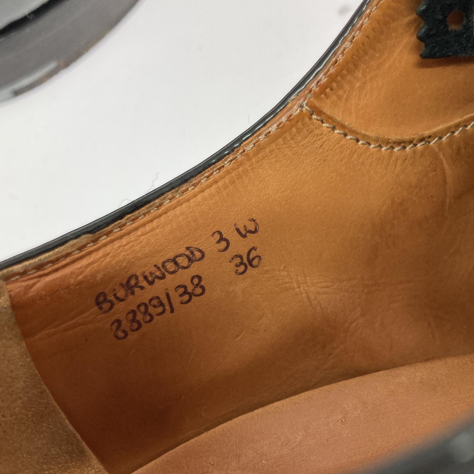 その他靴 Church's Burwood 3 W パテントレザーシューズ ブラック (36) 36 ブラック