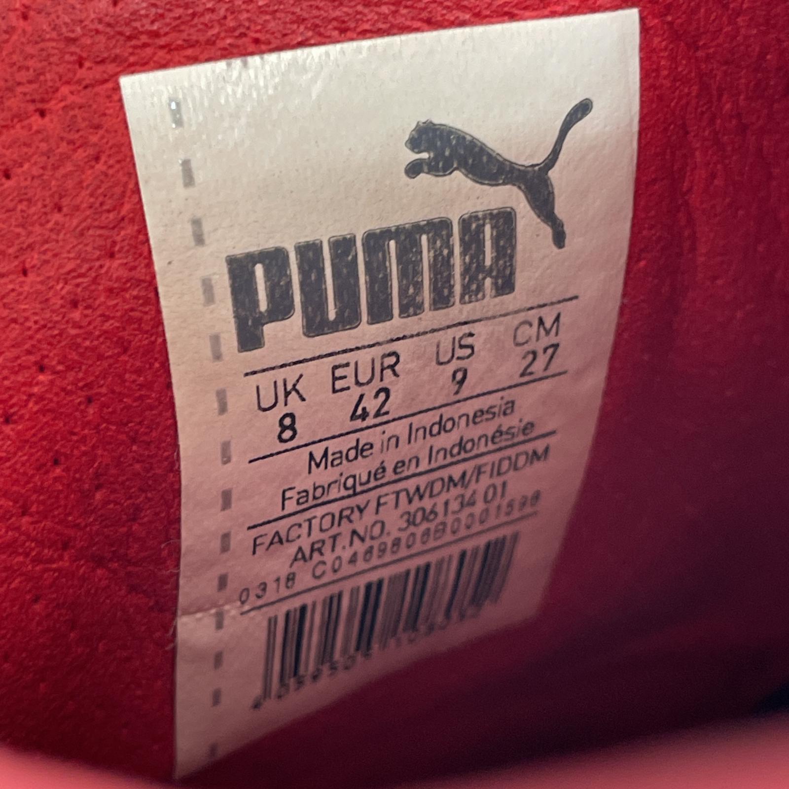 スニーカー PUMA SF SUEDE 50 (27cm) 306134-01 Rosso Corsa フェラーリレッド 27 レッド