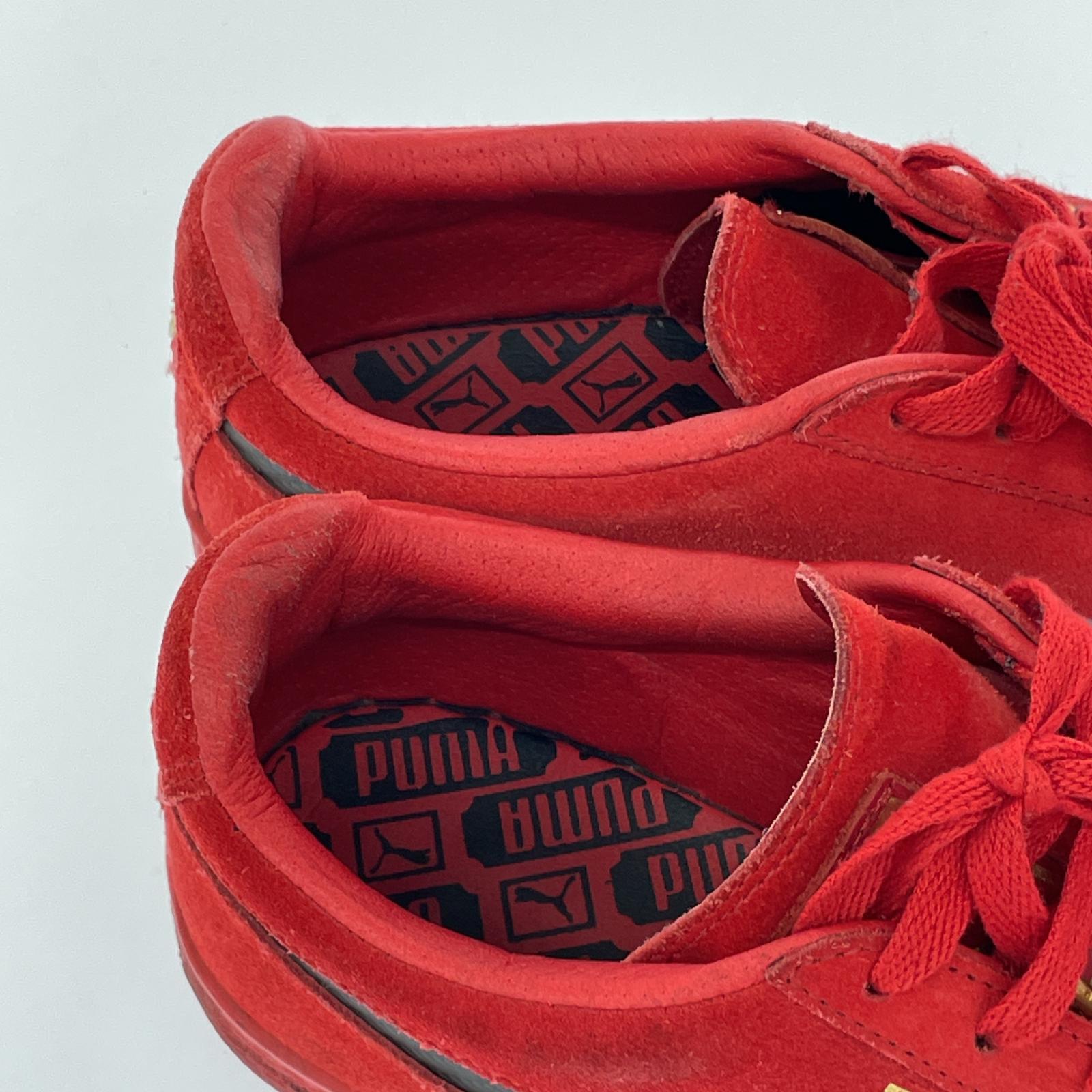 スニーカー PUMA SF SUEDE 50 (27cm) 306134-01 Rosso Corsa フェラーリレッド 27 レッド