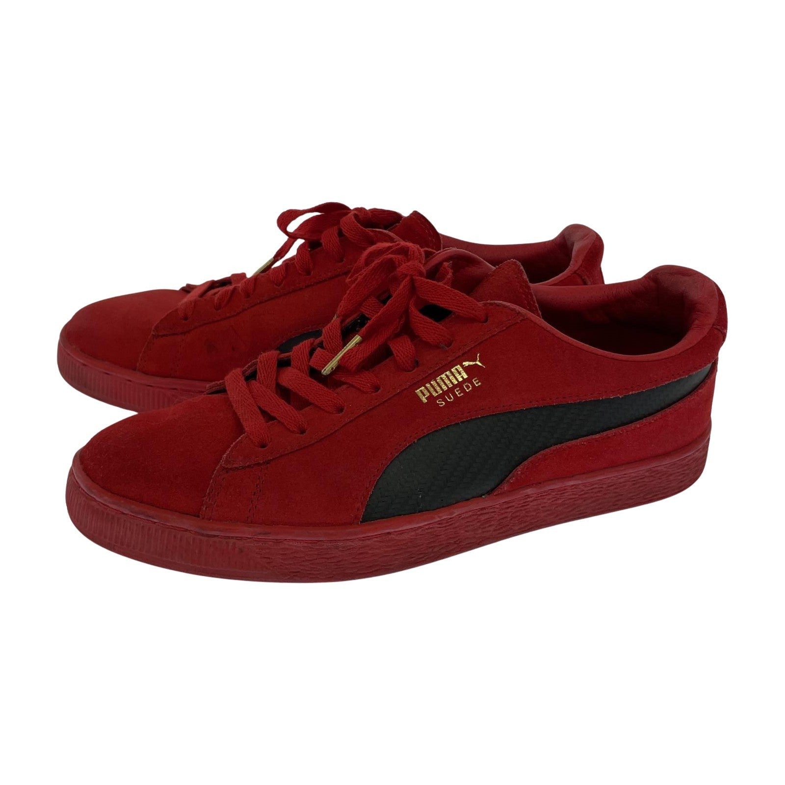 スニーカー PUMA SF SUEDE 50 (27cm) 306134-01 Rosso Corsa フェラーリレッド 27 レッド