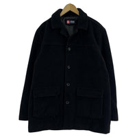 その他アウター CHAPS メルトンジャケット ブラック ブラック