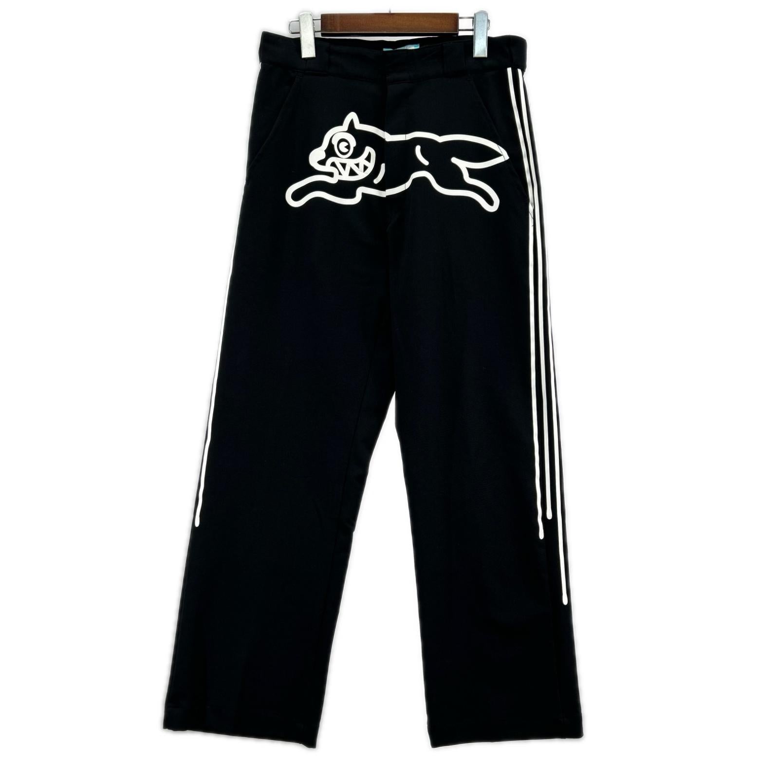 その他ボトムス ICECREAM 24SS TROUSER PANTS DRIP サイドラインパンツ ブラック S ブラック