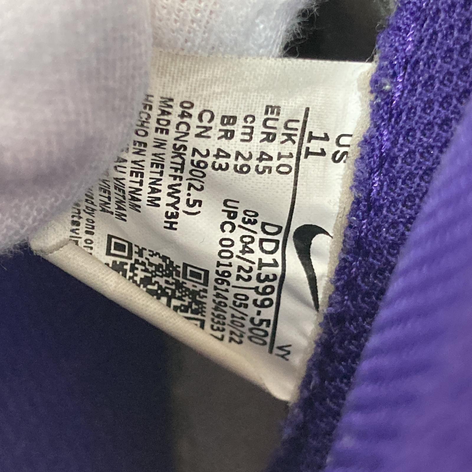 スニーカー NIKE Dunk High Retro Lakers スニーカー 29cm (US11 UK10 1/2 EU48)