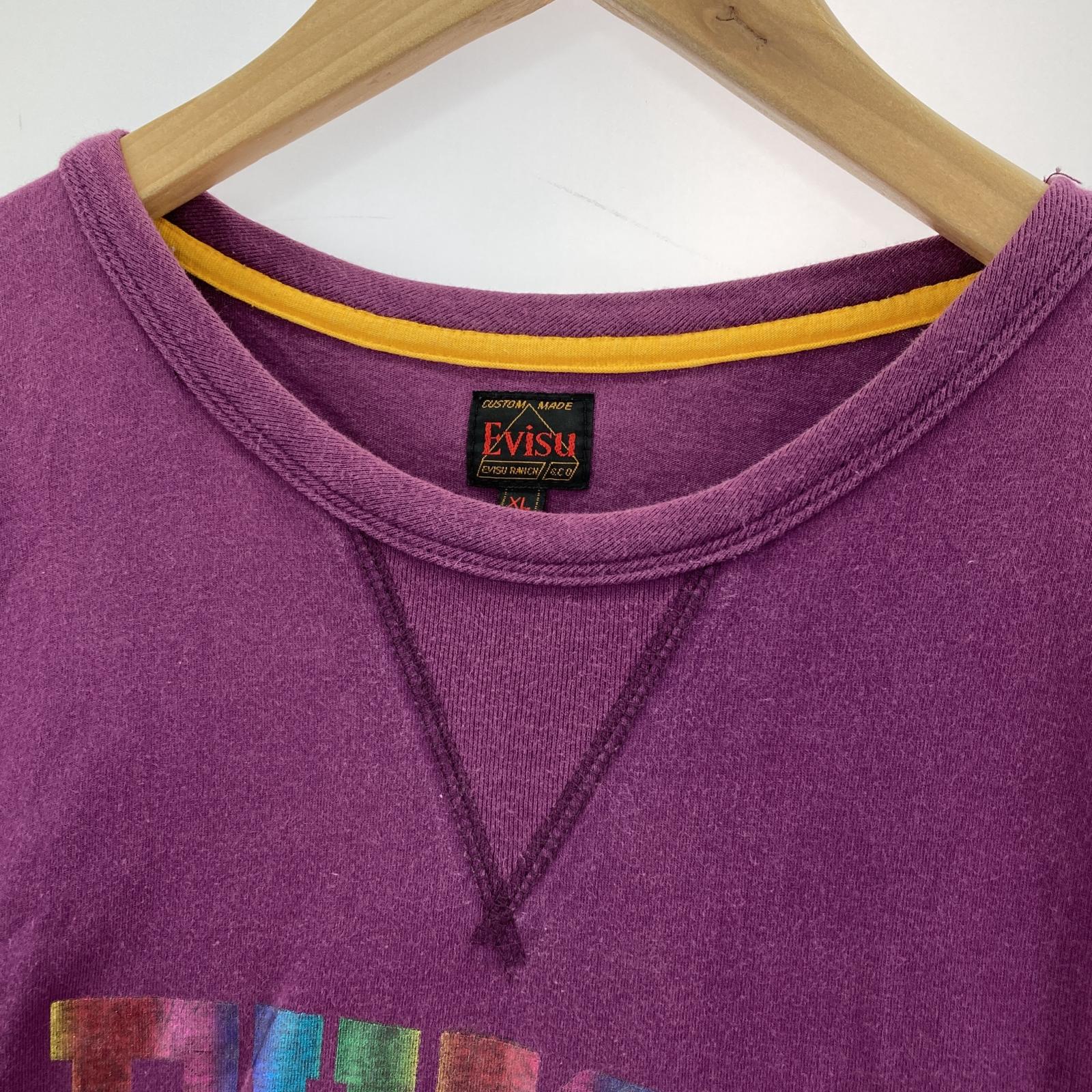 その他トップス 90'S EVISU 初期家タグ S/Sカットソー パープル