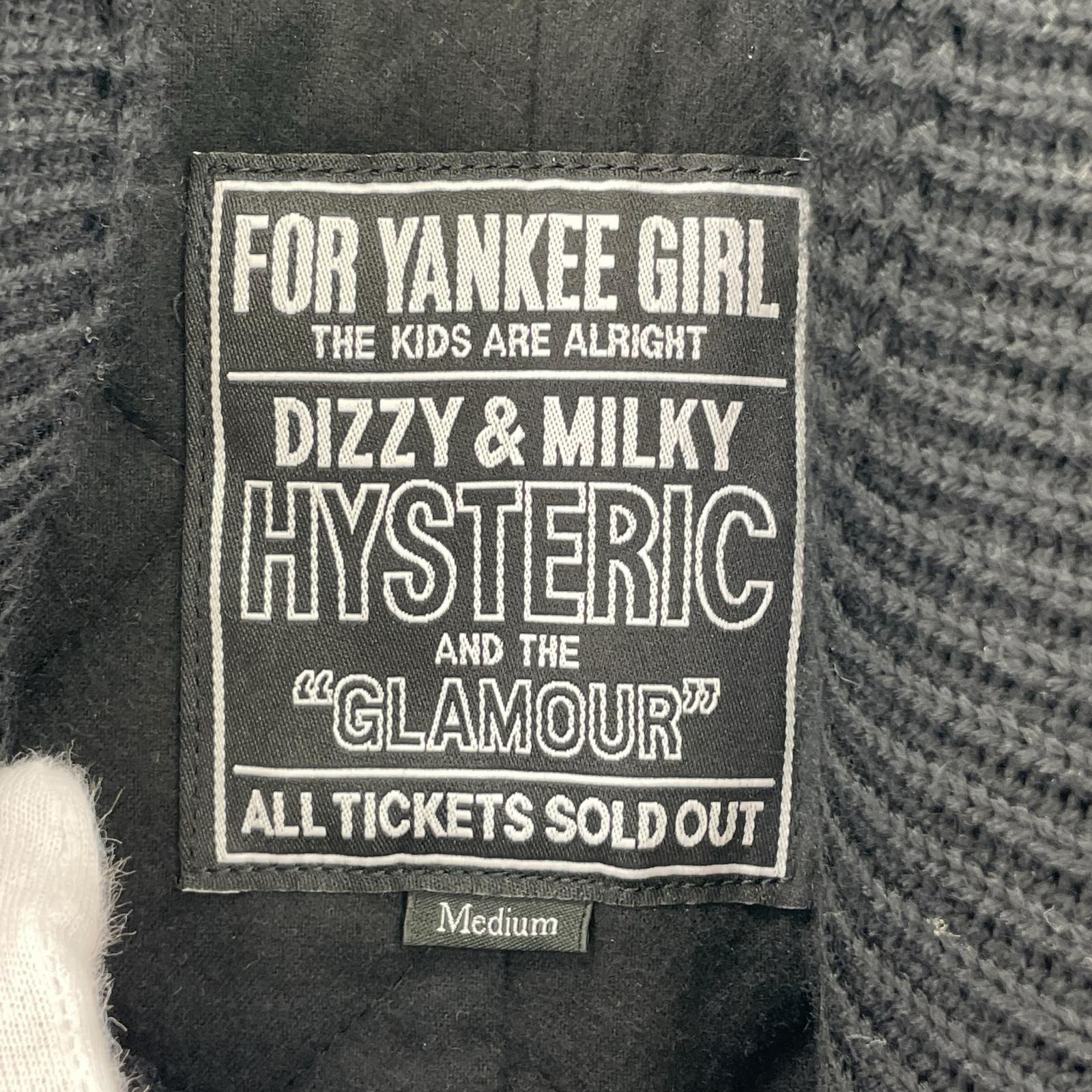 その他アウター HYSTERIC GLAMOUR ドンキーコートブルゾン(M)黒 M ブラック