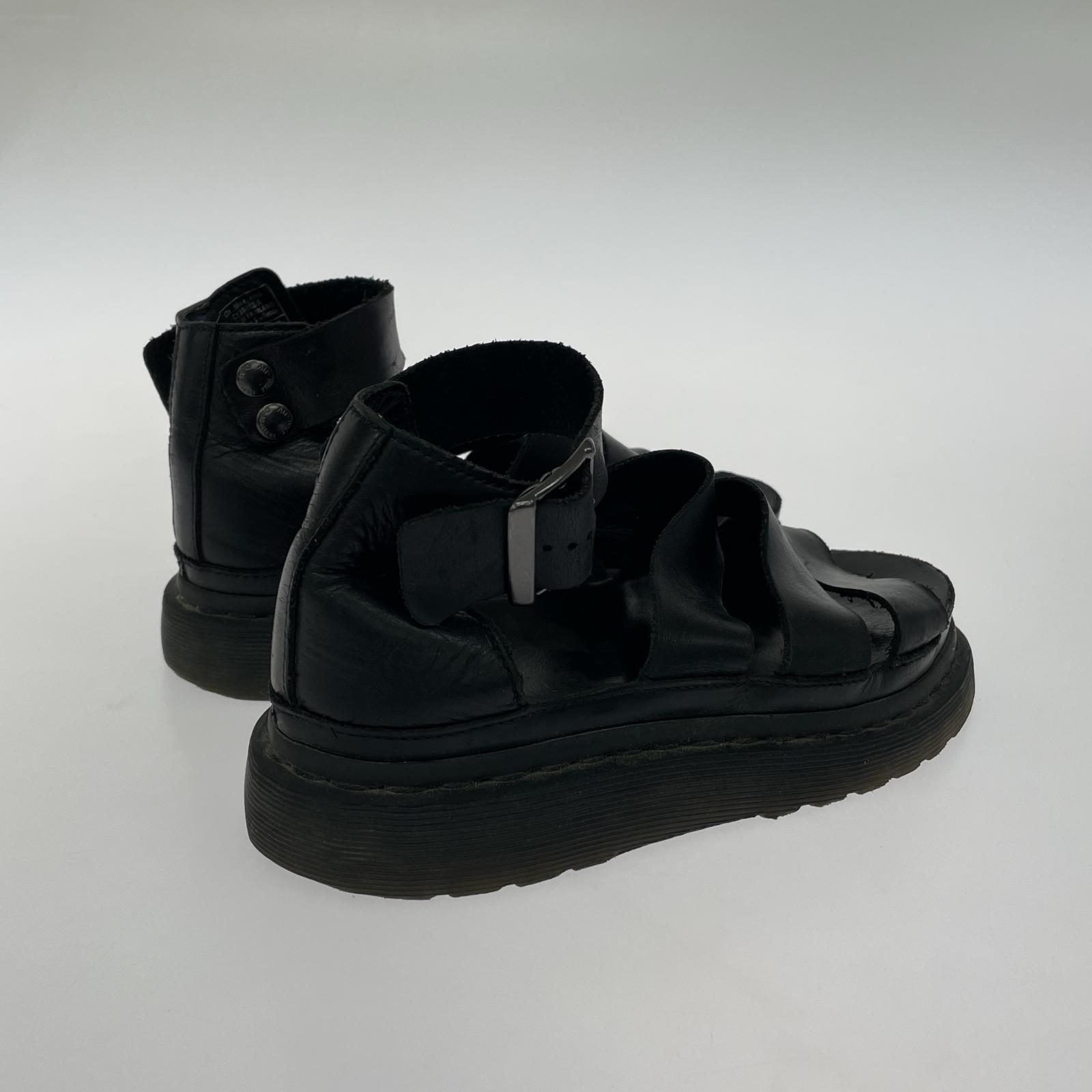 その他靴 Dr.Martens ストラップレザーサンダル UK4 ブラック