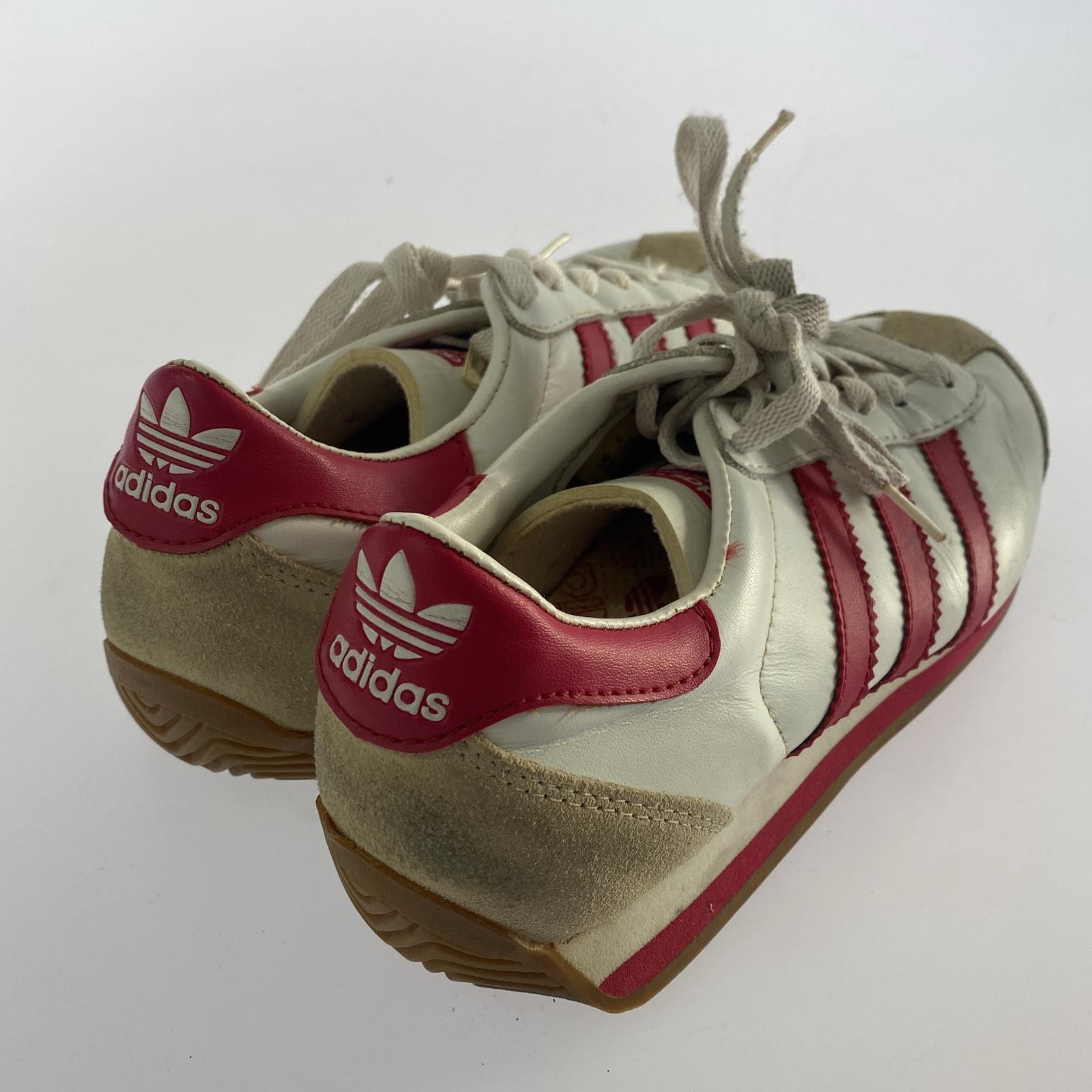 その他靴 adidas 045061 COUNTRY スニーカー 赤 (24.0) 24cm (US6 UK5 1/2 EU38)