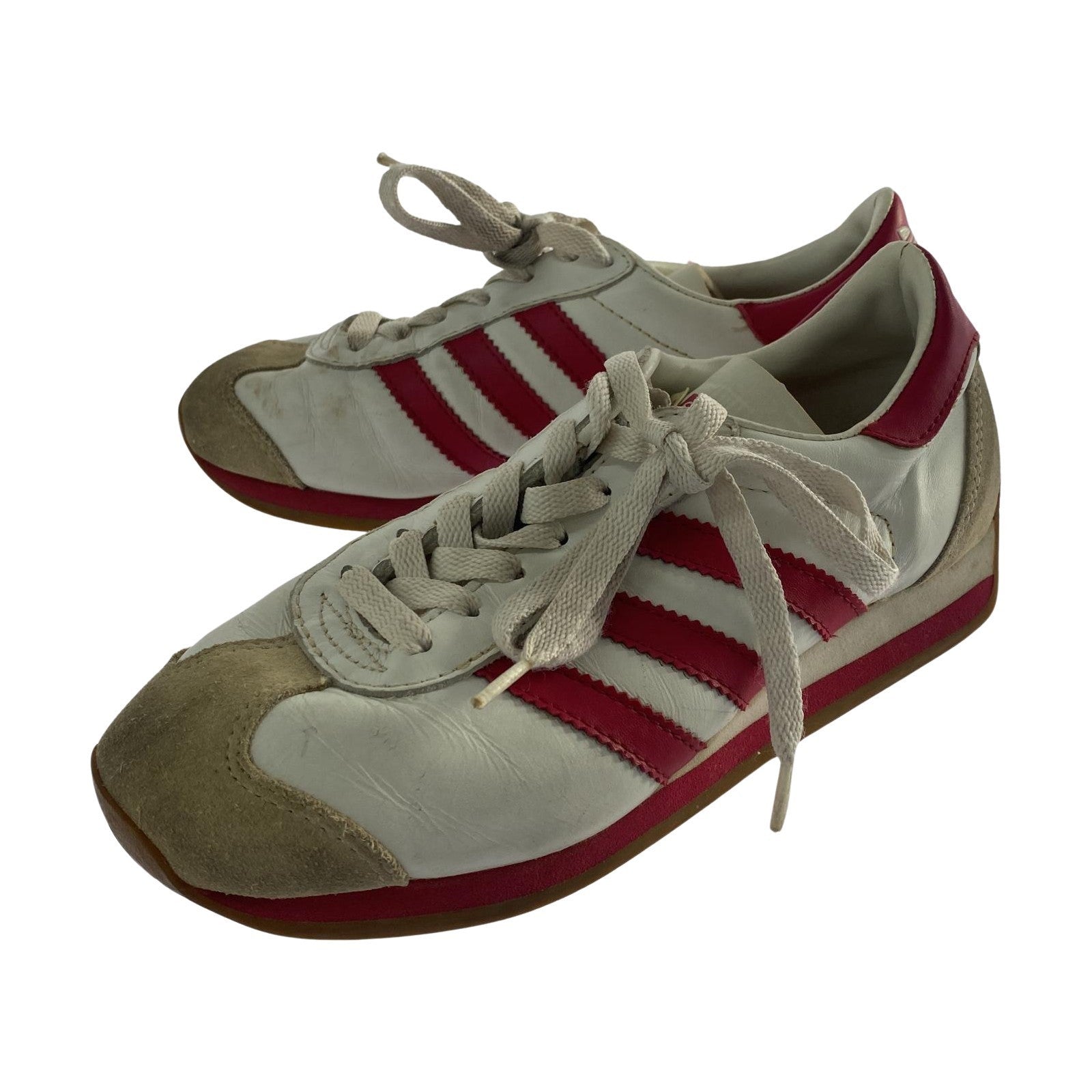 その他靴 adidas 045061 COUNTRY スニーカー 赤 (24.0) 24cm (US6 UK5 1/2 EU38)