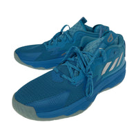 スニーカー adidas Dame 8 Signal Cyan/Silver Metallic/Shock Cyan ブルー