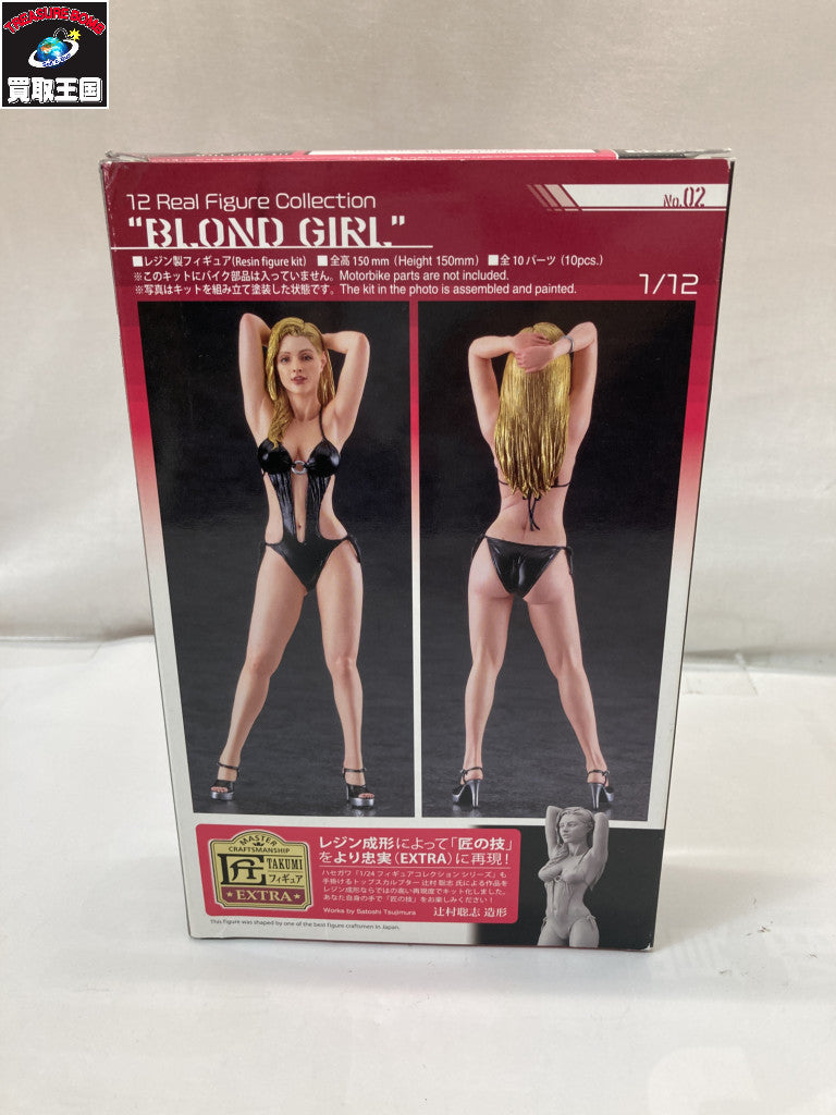 ハセガワ 1/12 ブロンドガール レジンキット プラモデルその他