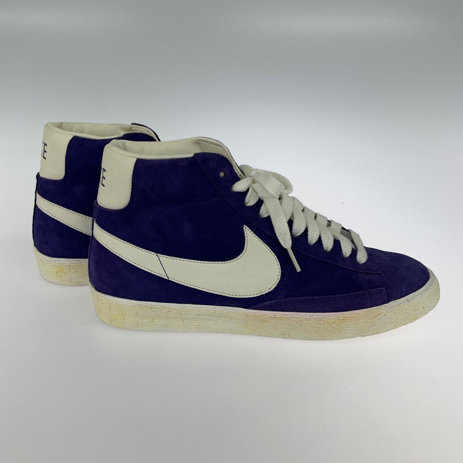 スニーカー NIKE BLAZER HI SUEDE 344344-500 紫 (28cm) 28cm (US10 UK9 1/2 EU46) パープル