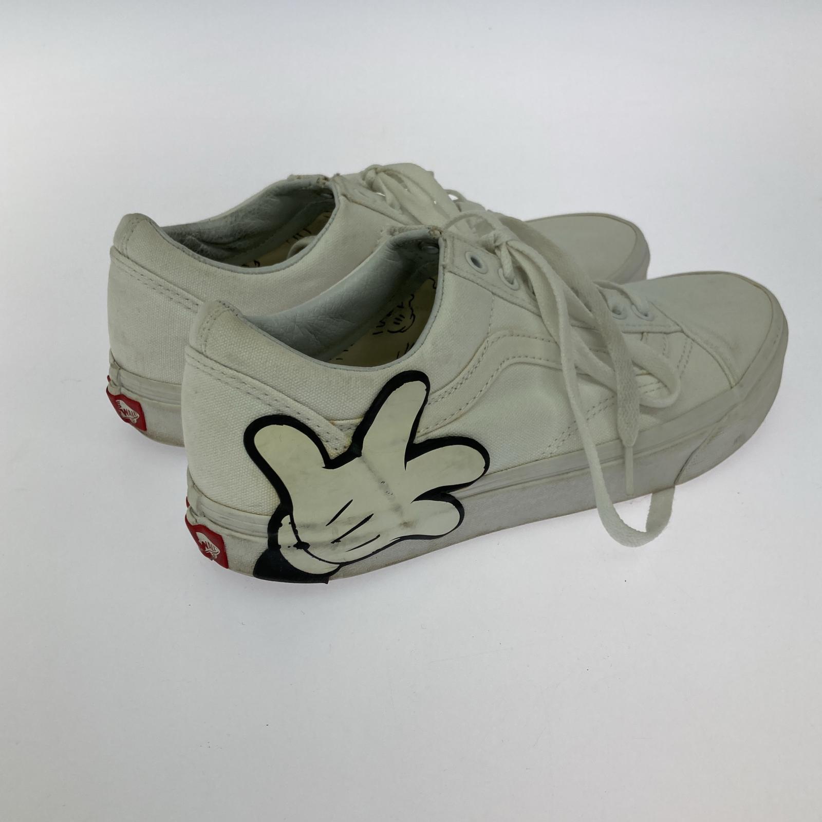 スニーカー VANS Disney OLD SKOOL size27 27cm (US9 UK8 1/2 EU44) ホワイト