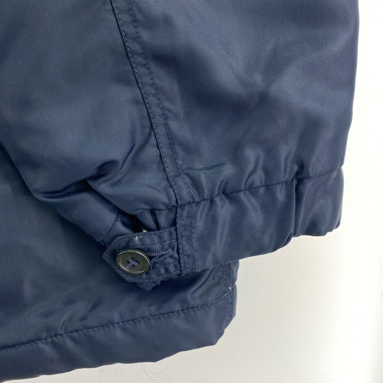 その他アウター MOSCHINO JEANS 中綿コート 紺 48 ネイビー