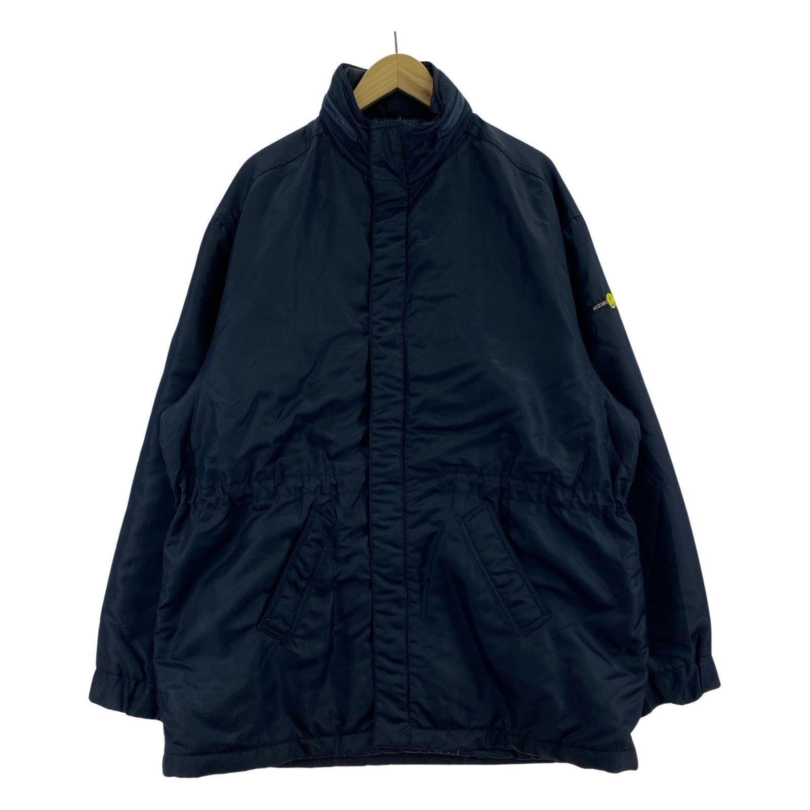 その他アウター MOSCHINO JEANS 中綿コート 紺 48 ネイビー