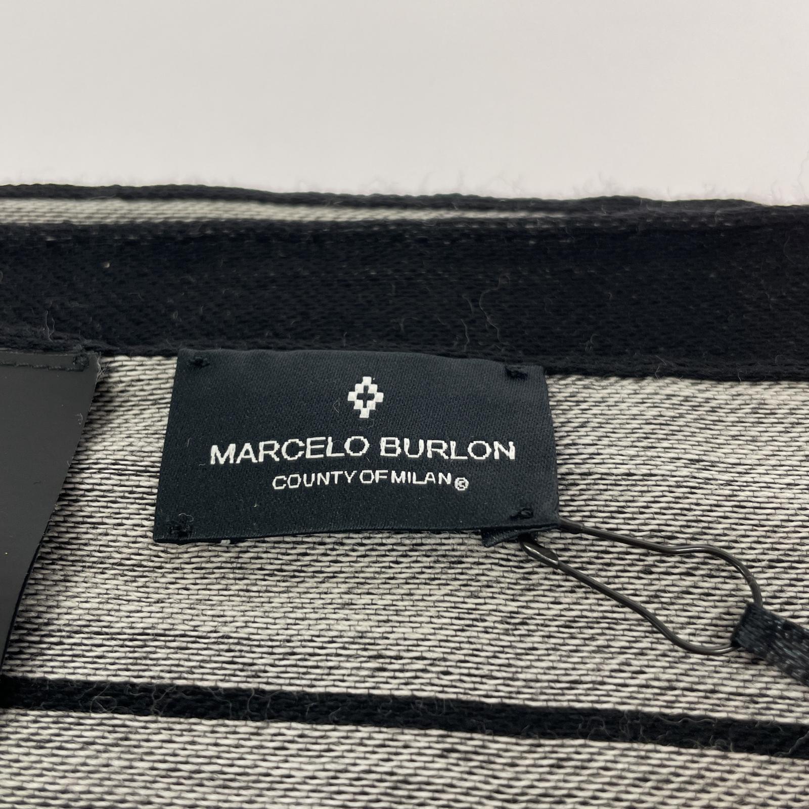 その他アクセサリー MARCELO BURLON スカルタトゥースカーフ ブラック