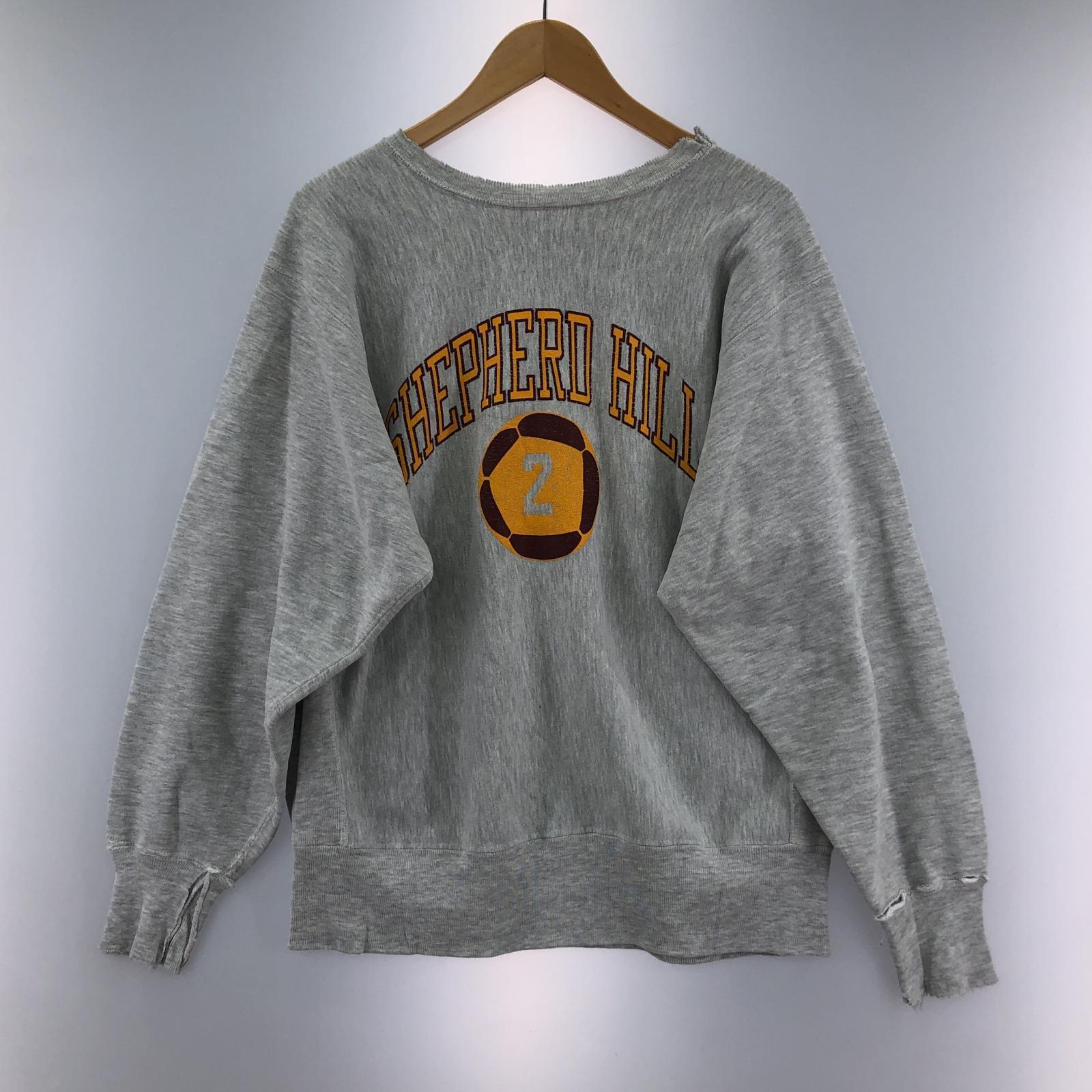 その他トップス Champion 90s REVERSE WEAVE SHEPHERD HILL USA製 (L) L グレー