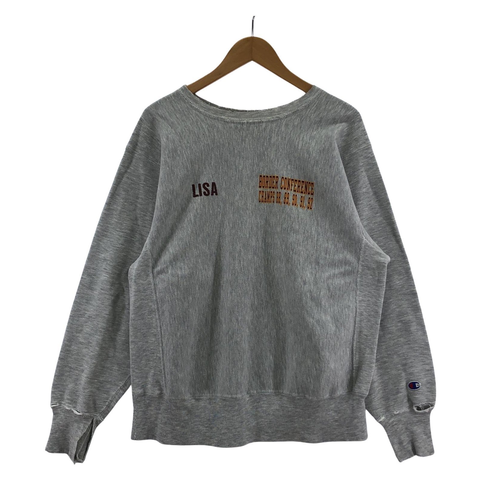 その他トップス Champion 90s REVERSE WEAVE SHEPHERD HILL USA製 (L) L グレー