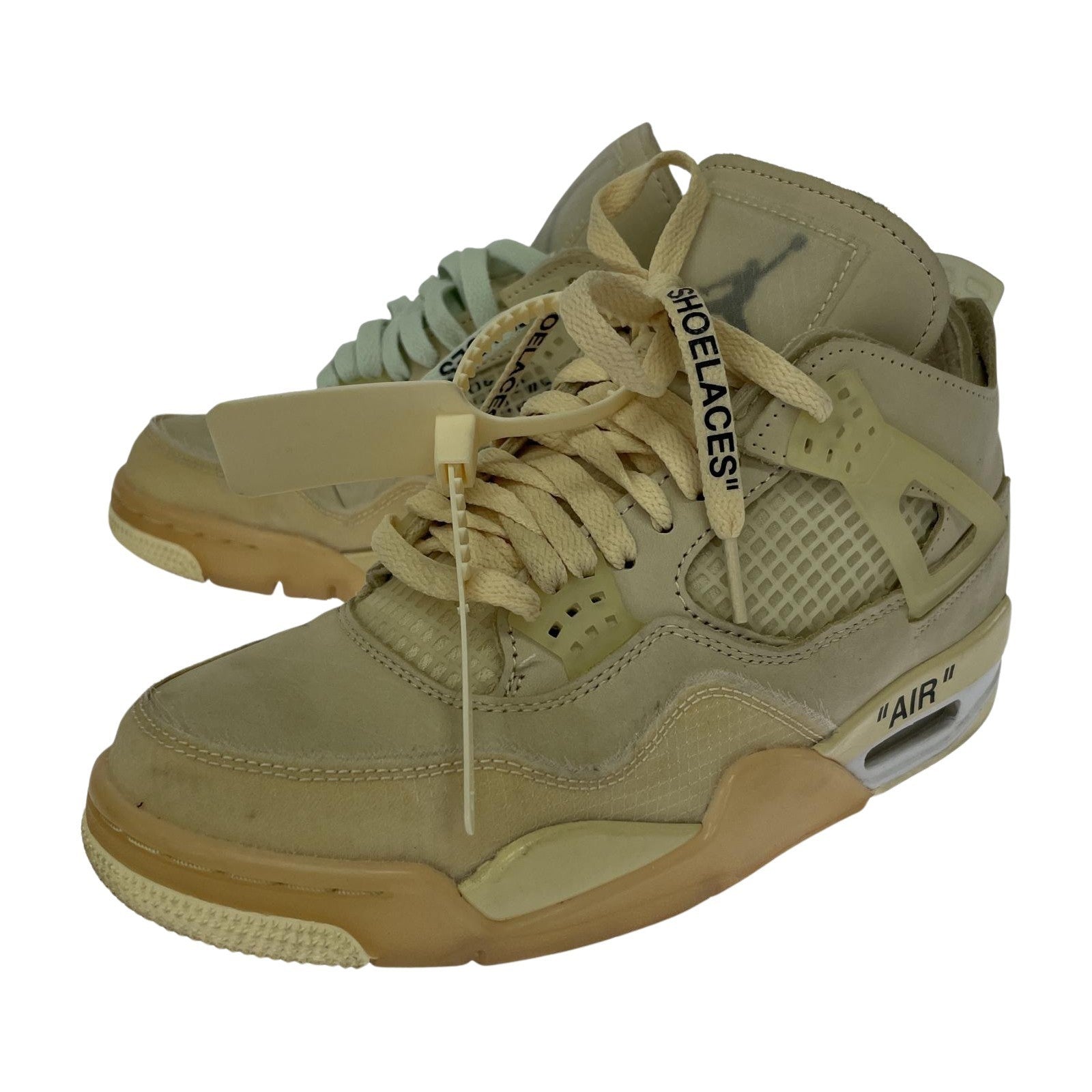 その他靴 NIKE Off-White Air Jordan 4 SP Sail 24.5㎝ CV9388 100 24.5cm (US6 1/2 UK6 EU39)