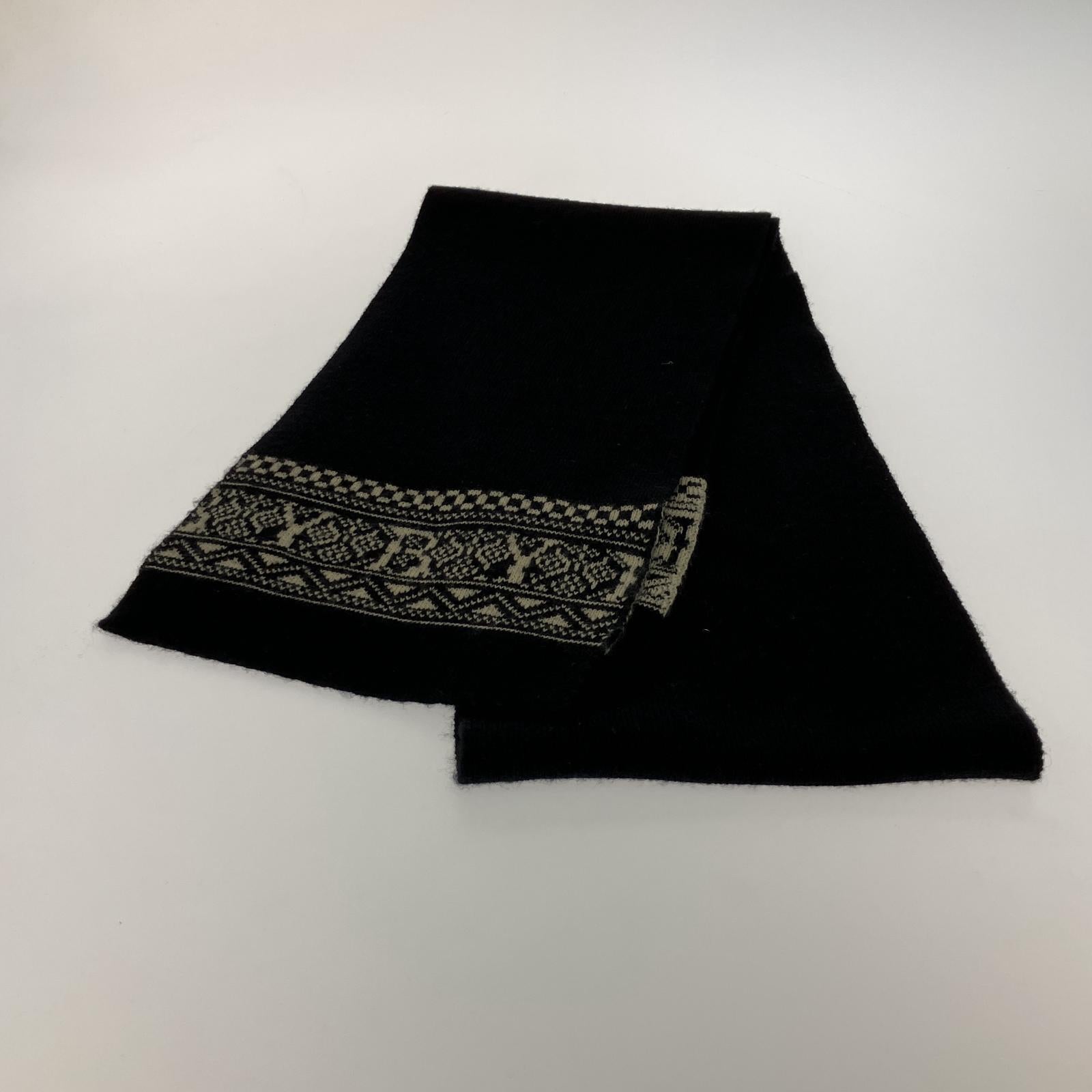その他アクセサリー Yohji Yamamoto ノルディック柄 マフラー