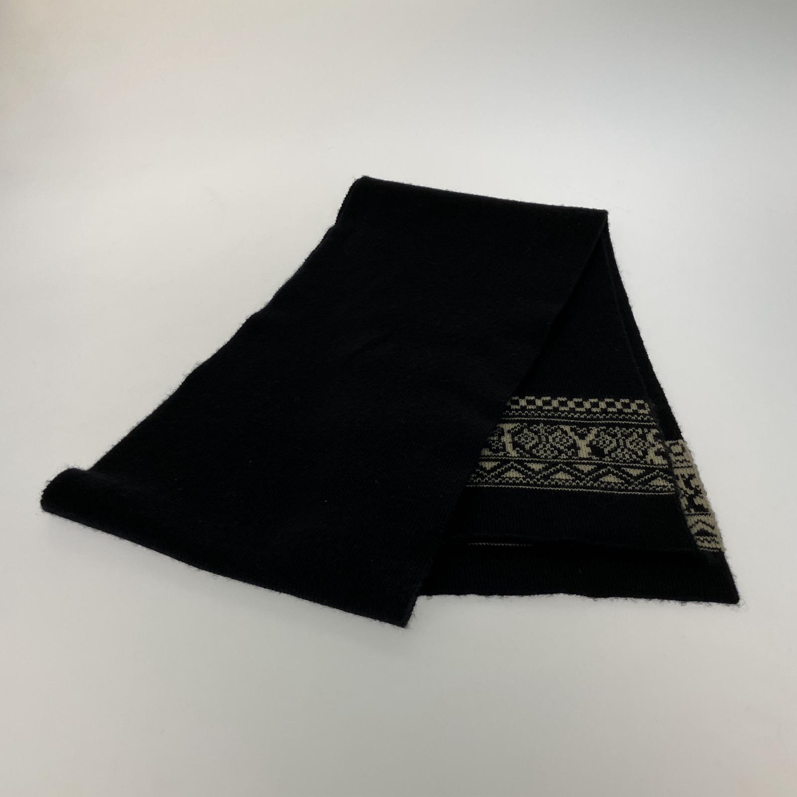その他アクセサリー Yohji Yamamoto ノルディック柄 マフラー