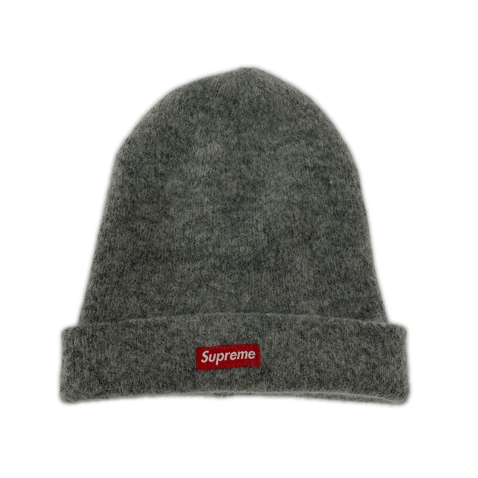 その他帽子 Supreme モヘアビーニー グレー グレー