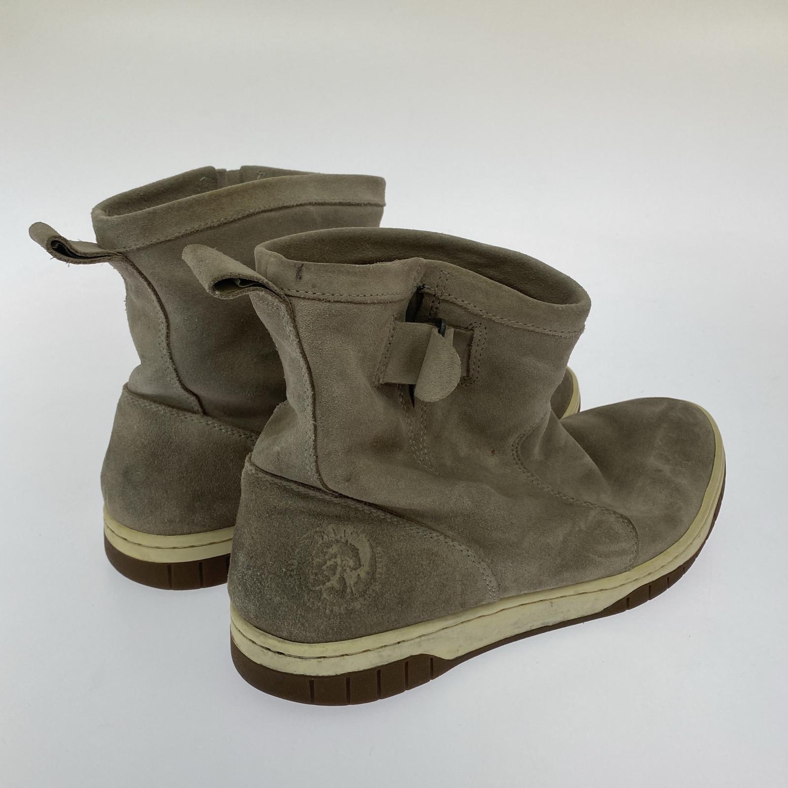 ブーツ DIESEL スエードワークブーツ size28.5 28.5cm (US10 1/2 UK10 EU47) グレー