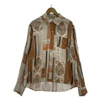 長袖シャツ FACCIES Oriental Paisley Open Shirt(2) 2