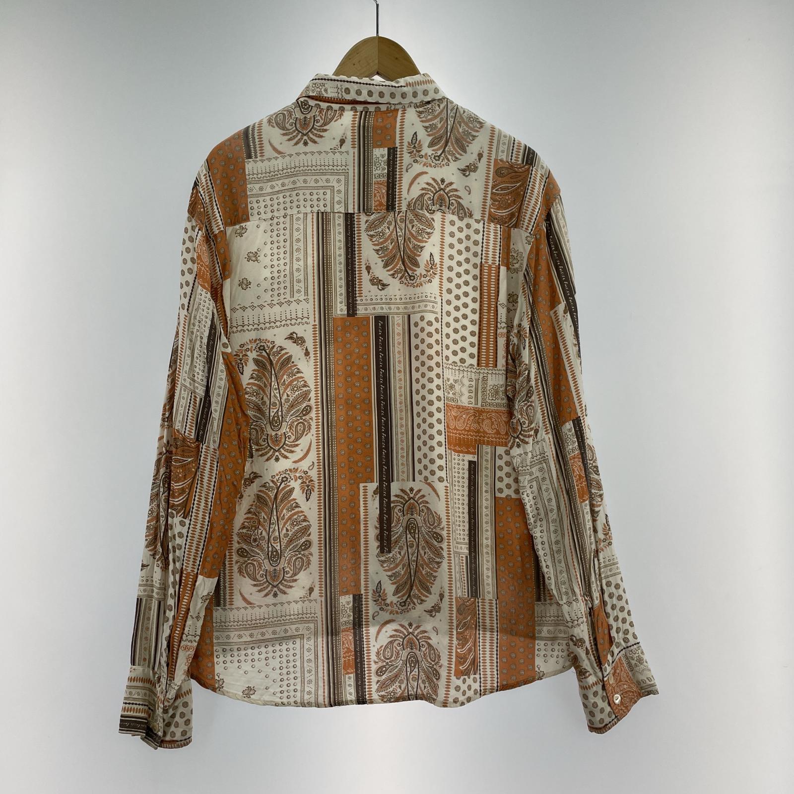長袖シャツ FACCIES Oriental Paisley Open Shirt(2) 2