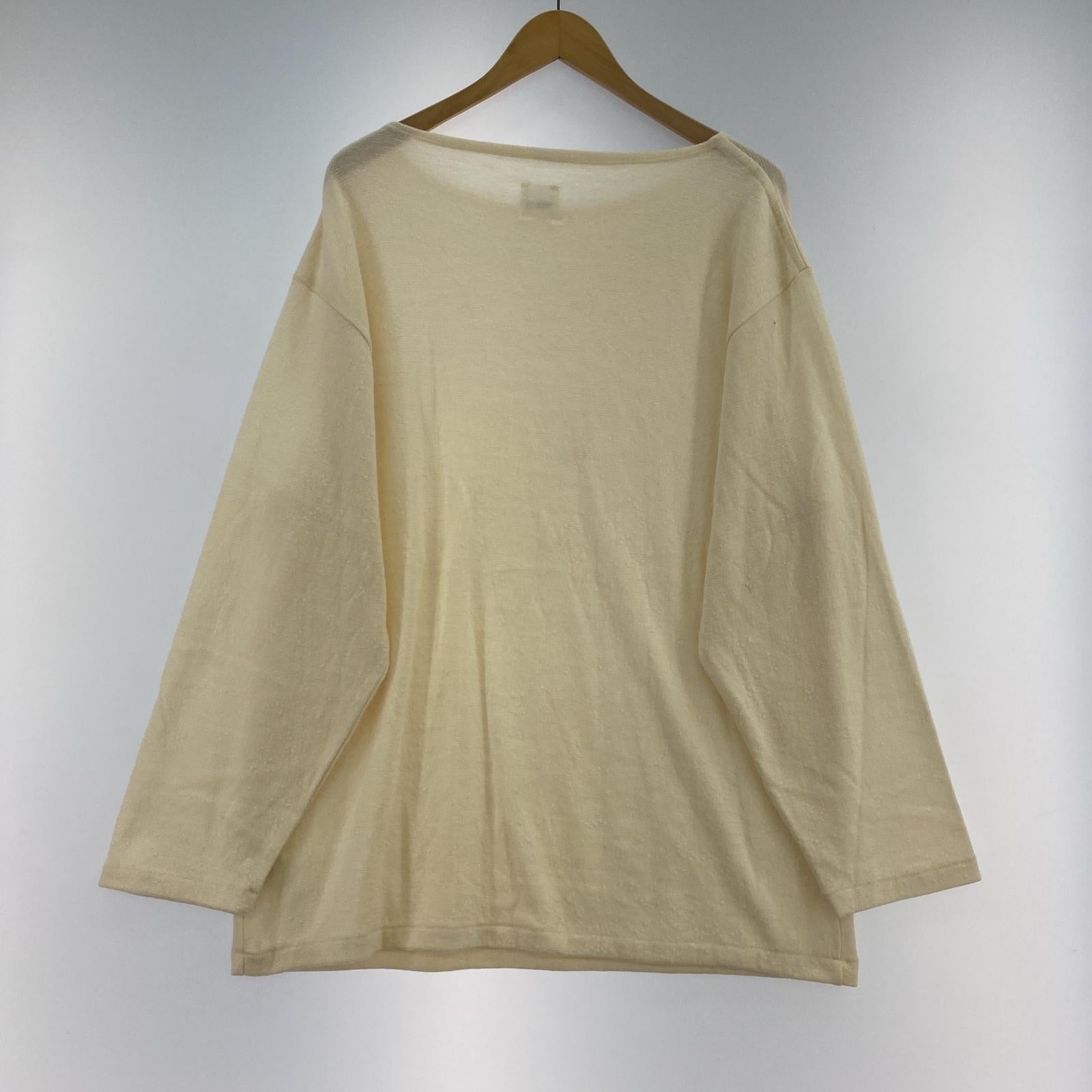 その他トップス BISOWN 24AW WOOL BASQUE TEE ベージュ (4) 4 ベージュ